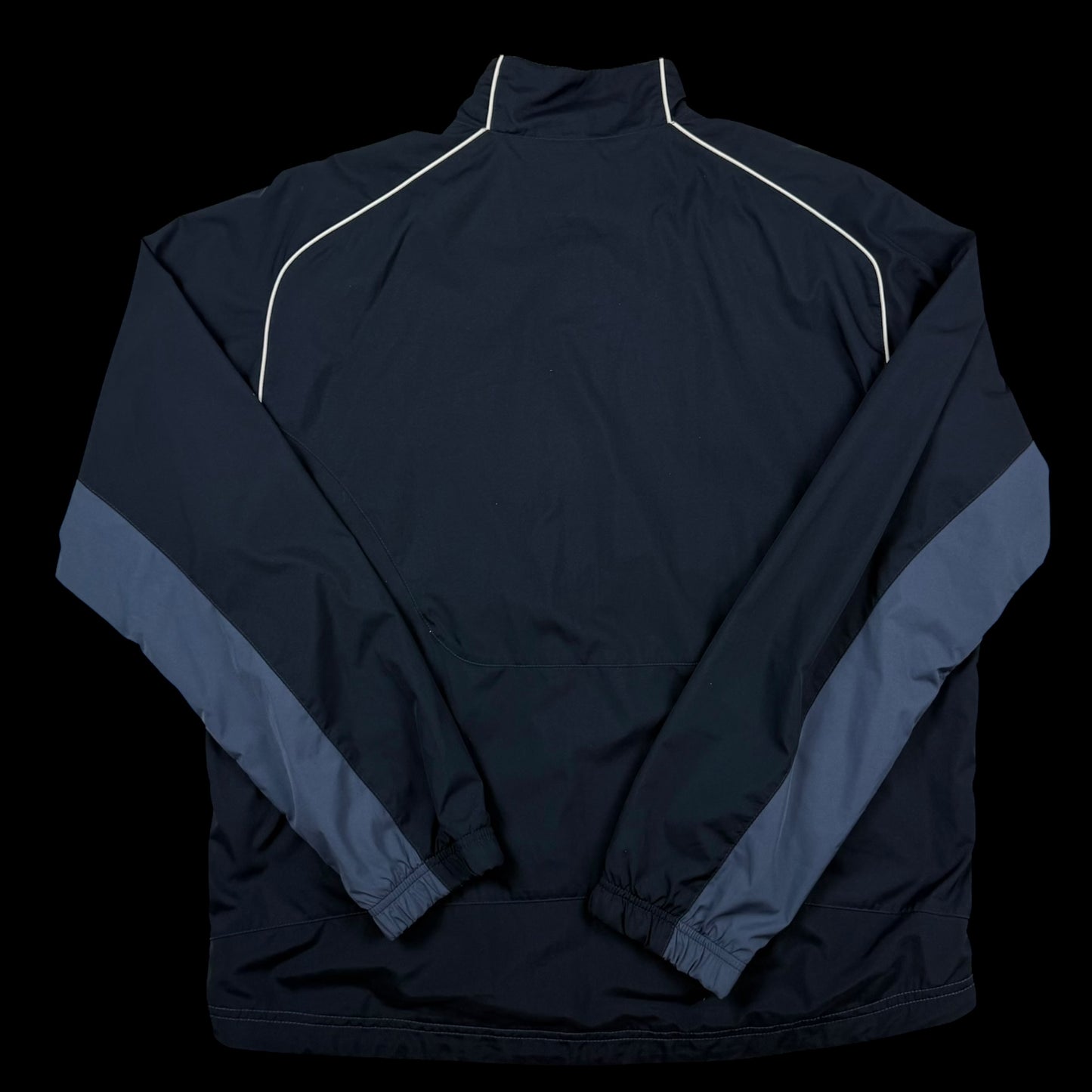 Nike 00s Embroidered Logo Piping Track Jacket Blue/Navy (part of set) (Size L)