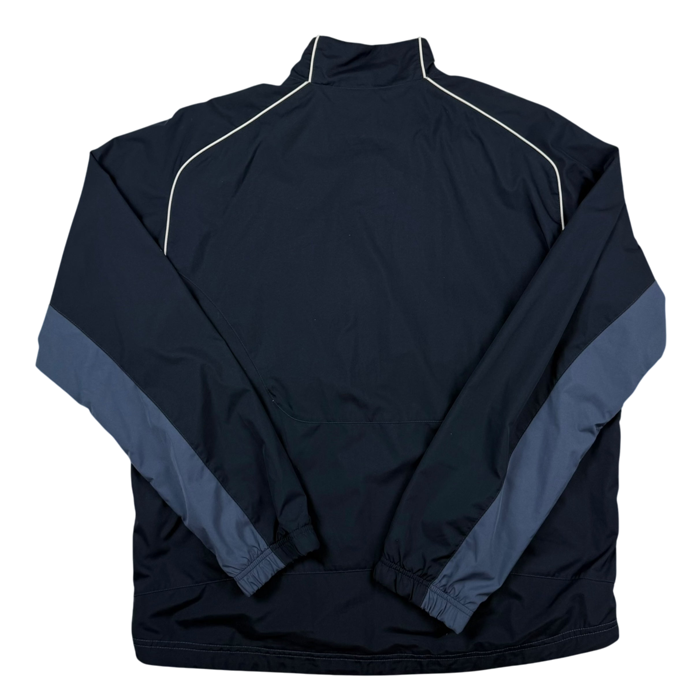 Nike 00s Embroidered Logo Piping Track Jacket Blue/Navy (part of set) (Size L)