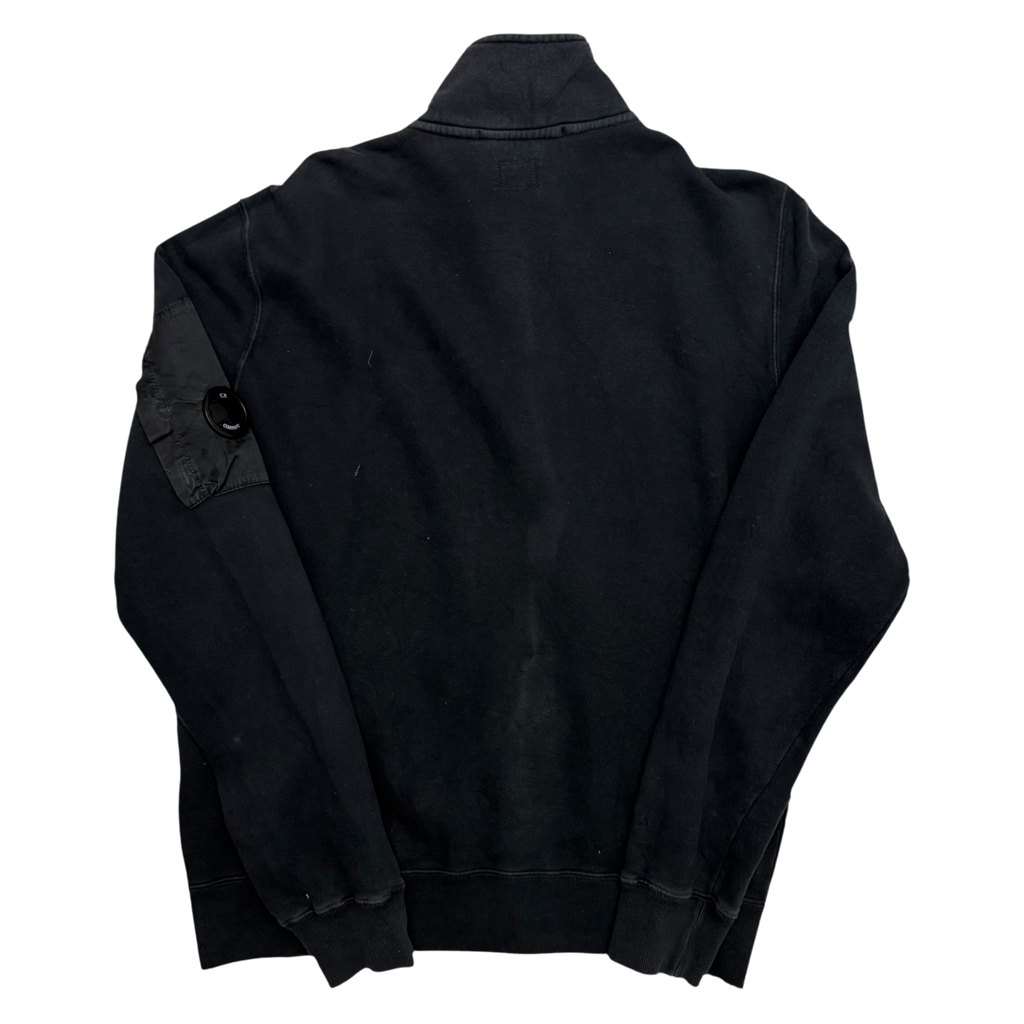 C.P. Company AW14 Cotton Lens Viewer Zip-Up Sweatshirt Navy (Fits L)