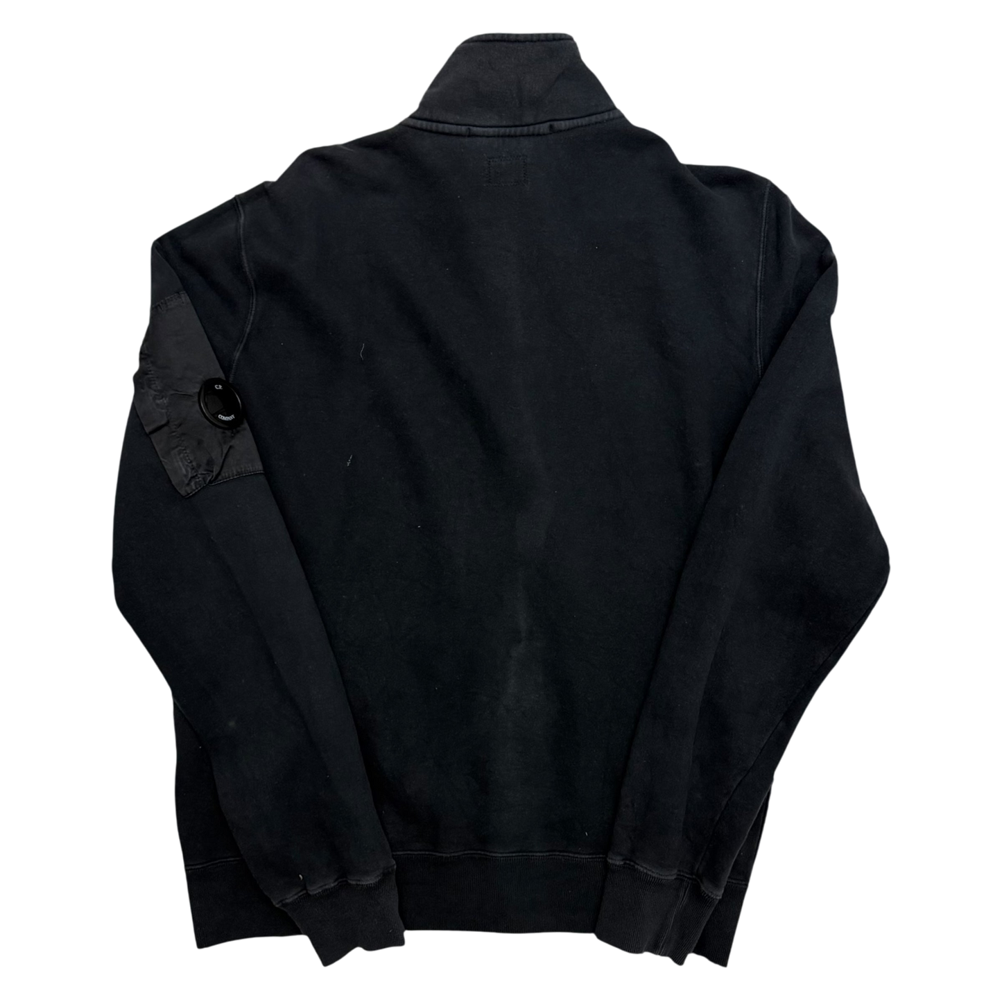 C.P. Company AW14 Cotton Lens Viewer Zip-Up Sweatshirt Navy (Fits L)