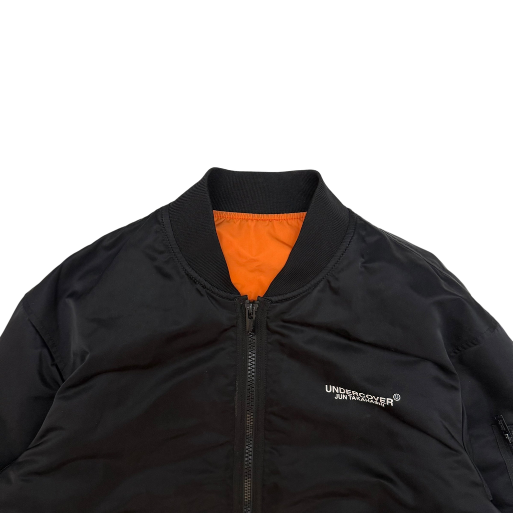 Undercover AW20 Fallen Man Bomber Jacket Black (Fits L-XL)