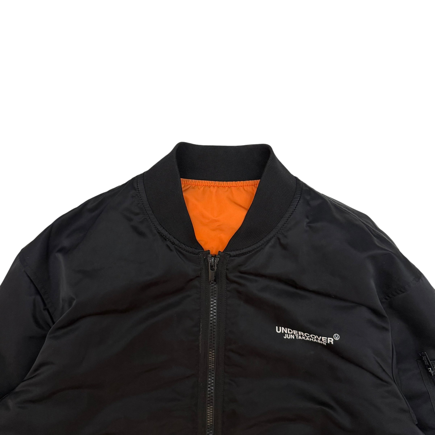 Undercover AW20 Fallen Man Bomber Jacket Black (Fits L-XL)