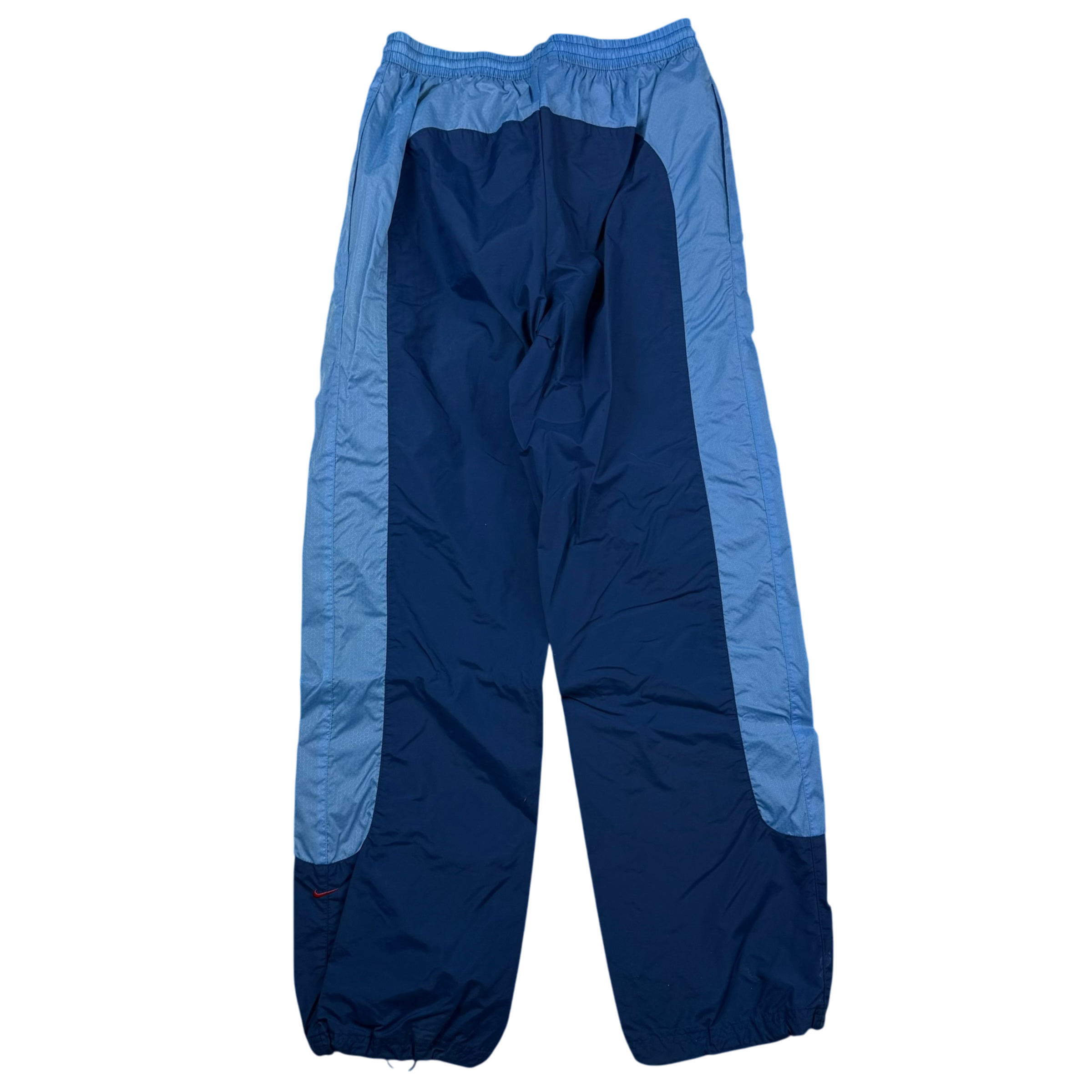 Nike 00s Hex Logo Track Pants Blue (part of set) (Fits S-M)