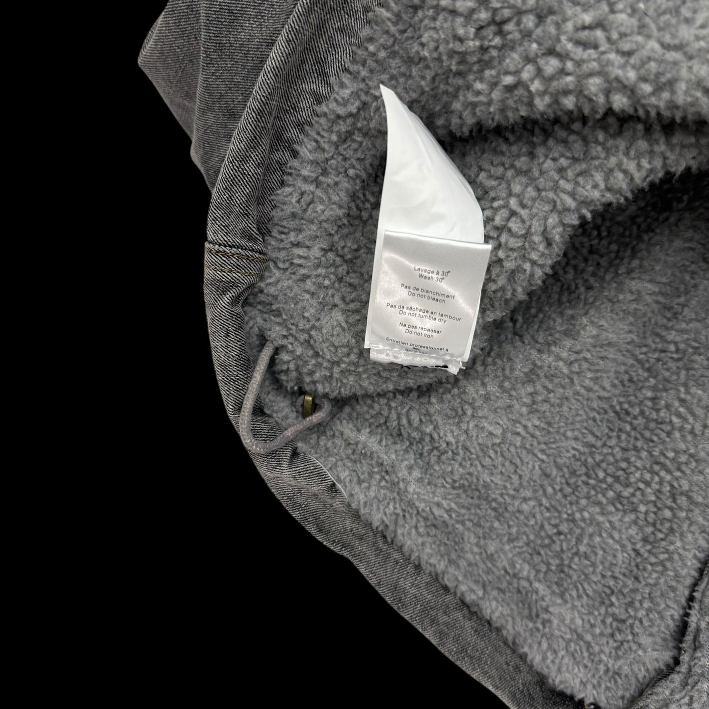Y/Project Monster Denim Jacket Grey (Fits L-XL)