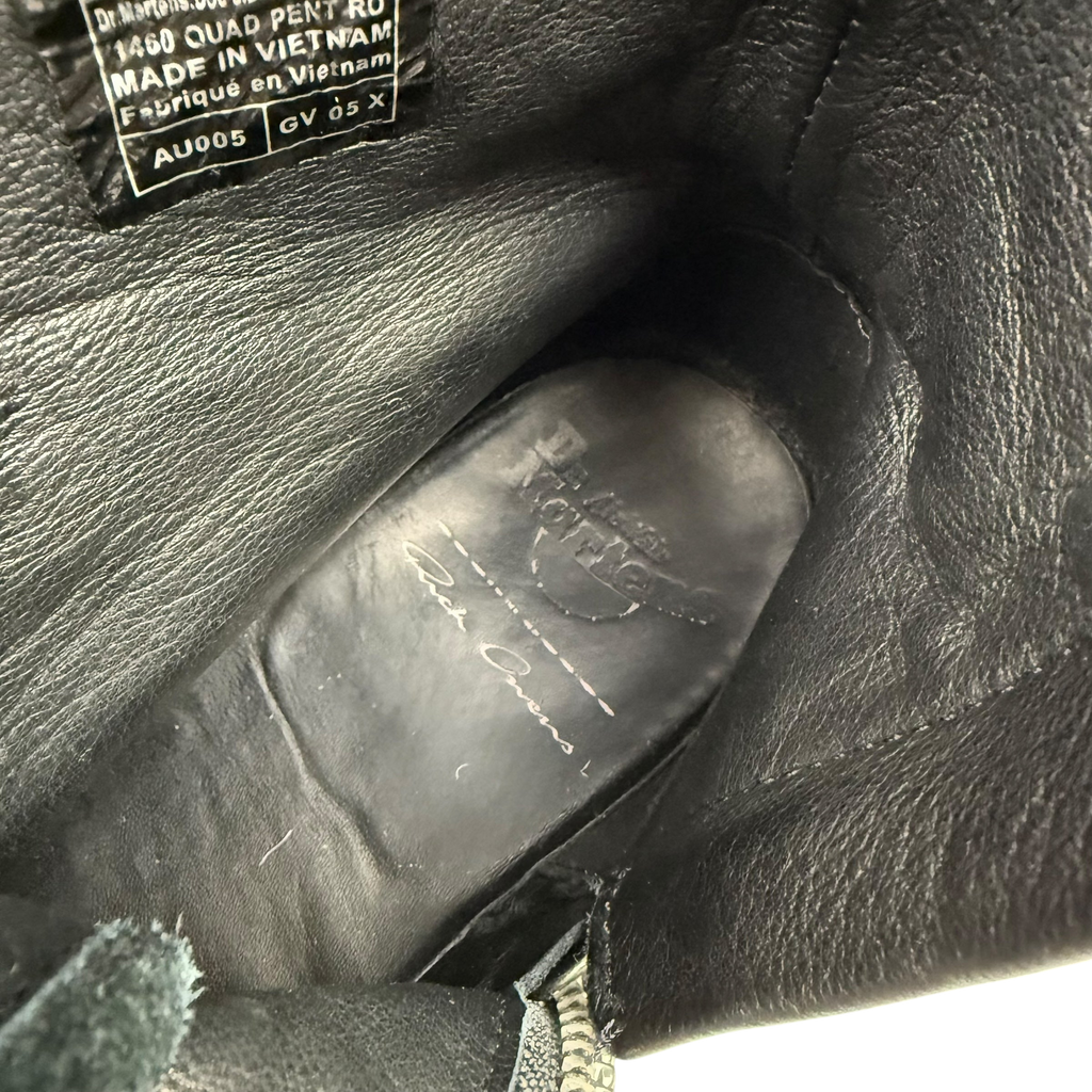 Dr Martins x Rick Owens 1460 Quad Sole Pentagram Jumbo Lace Boot Black (US10/UK9/EU43)