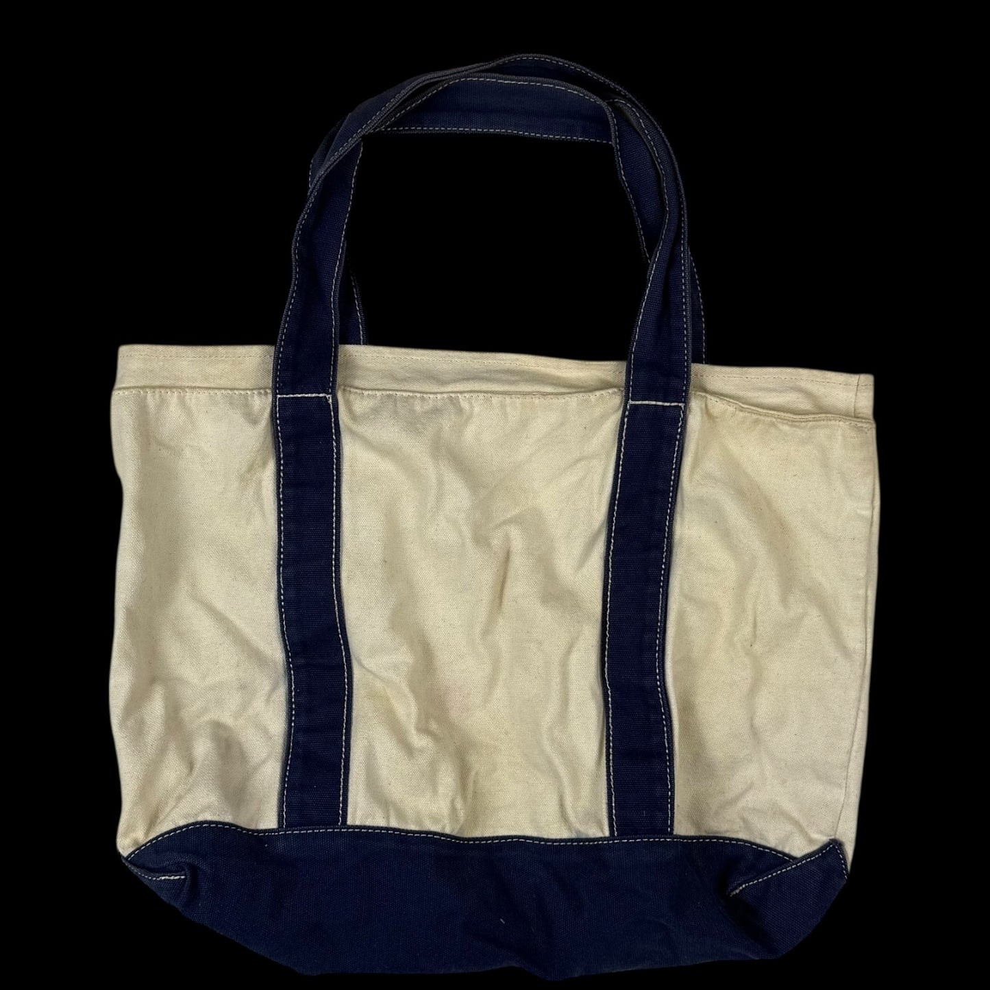 BAPE (A Bathing Ape) Tote Bag Cream/Navy