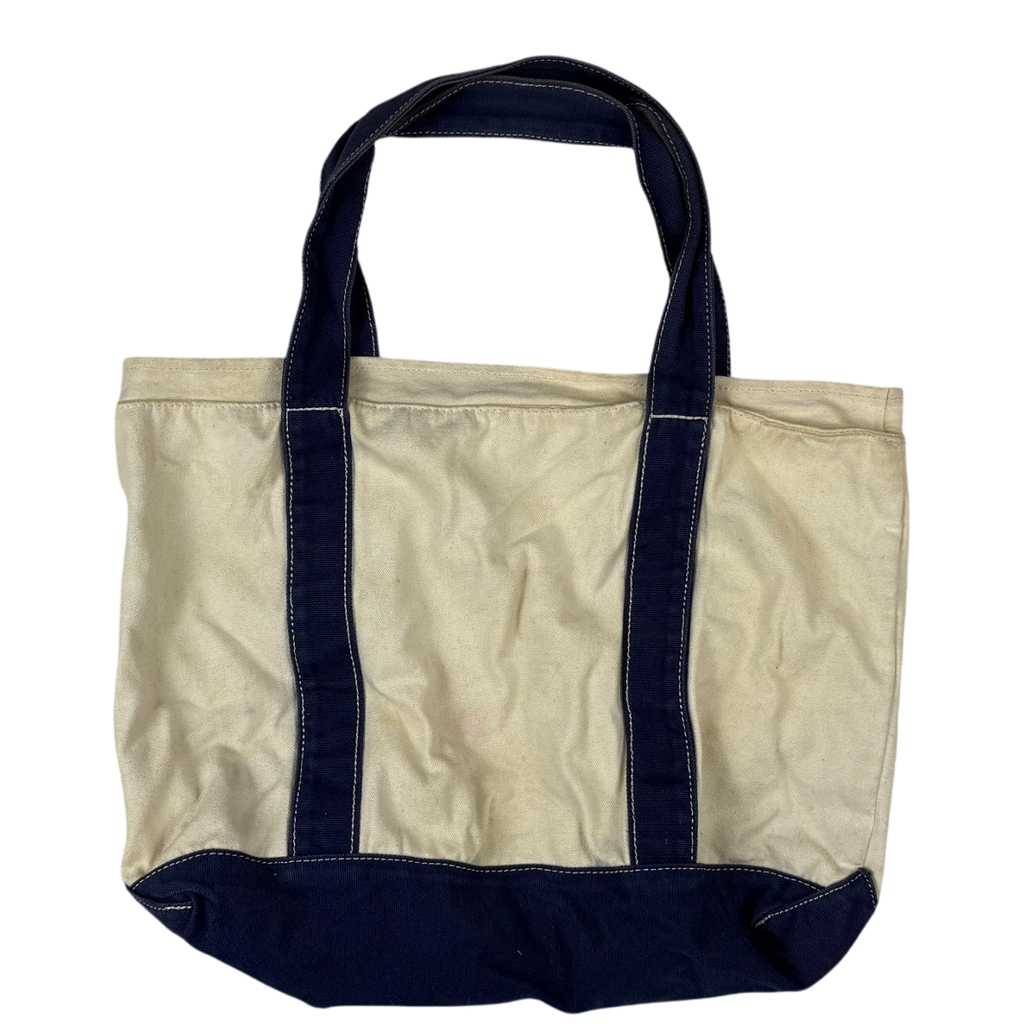 BAPE (A Bathing Ape) Tote Bag Cream/Navy