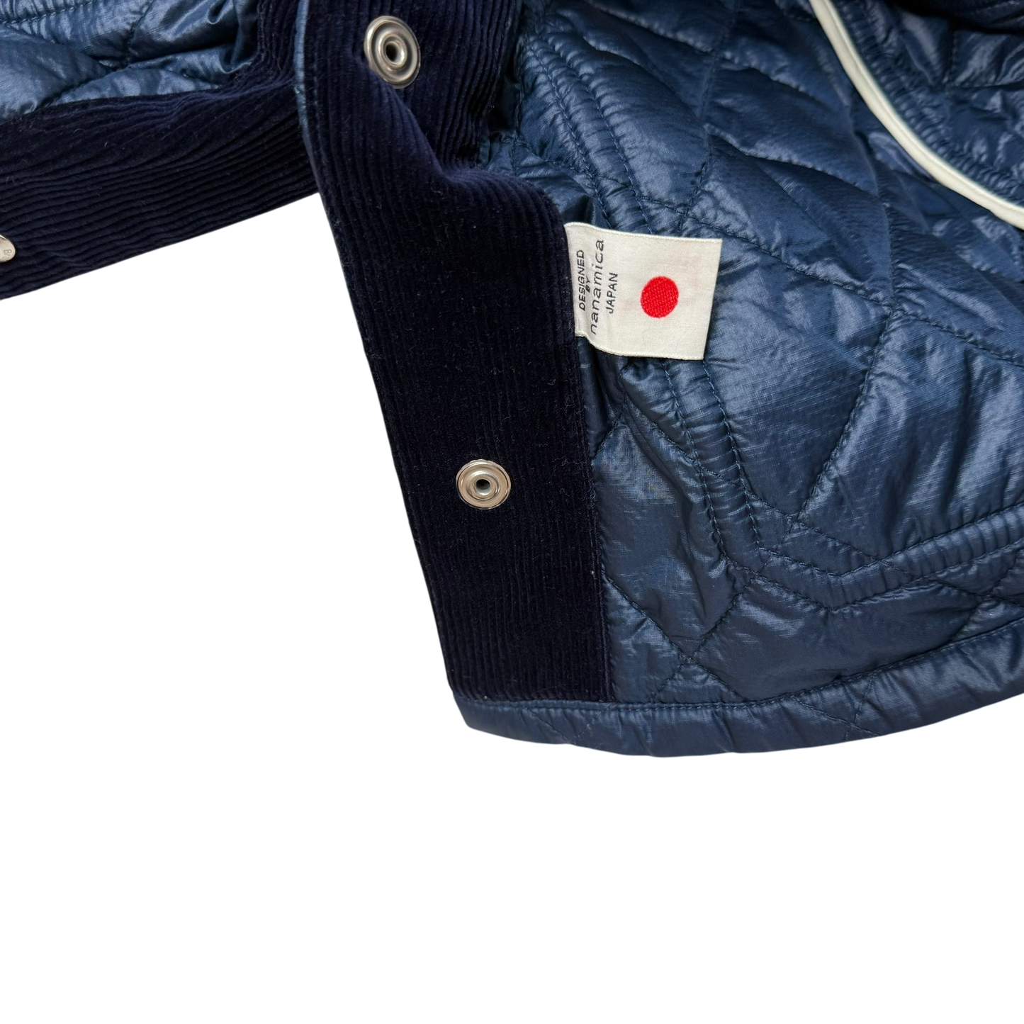 Nanamica Pertex Riding Quilt Jacket Marine Navy (Size M)