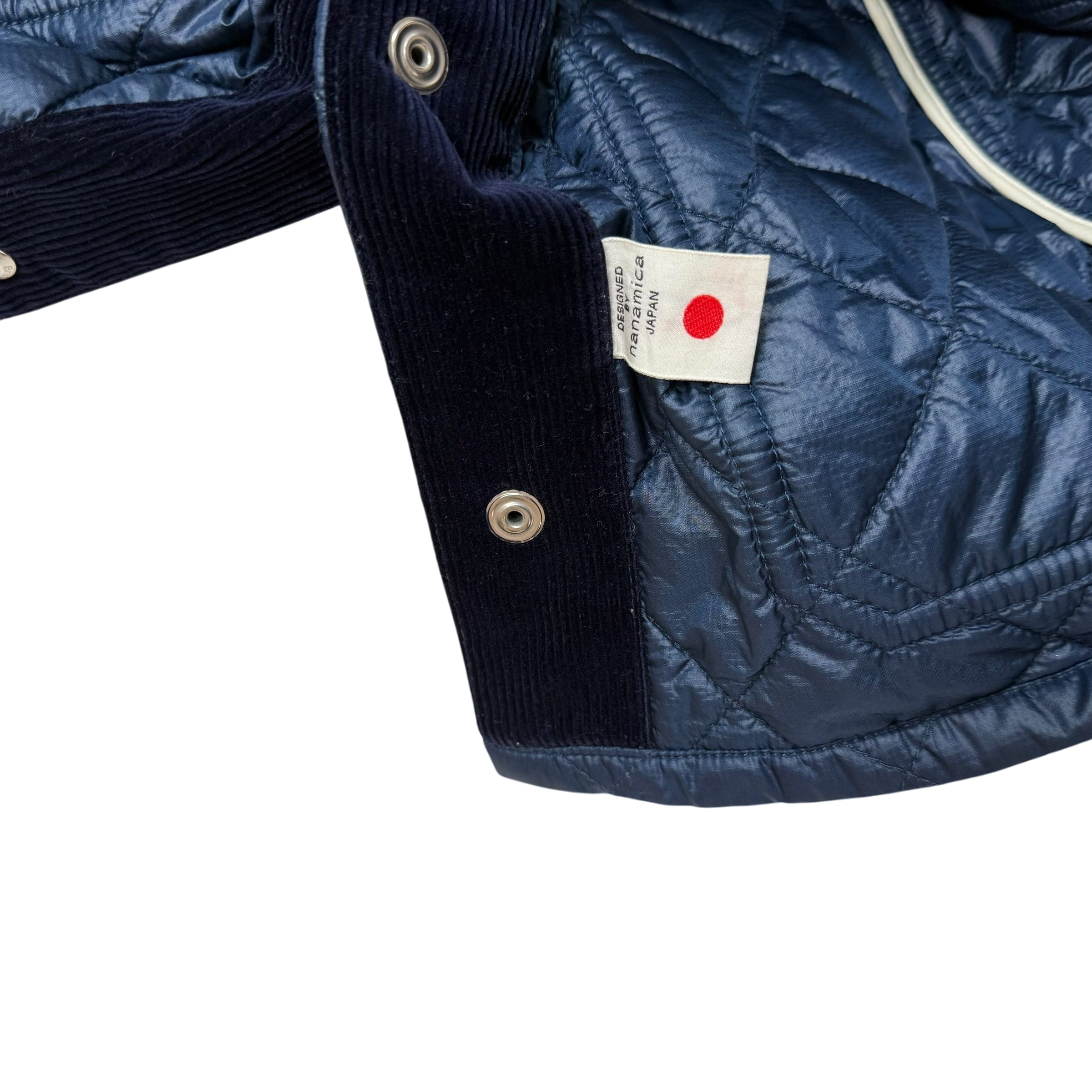 Nanamica Pertex Riding Quilt Jacket Marine Navy (Size M)