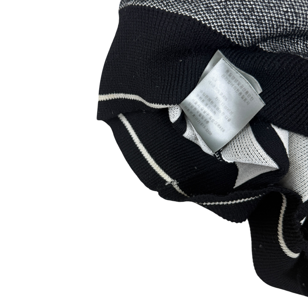 Dior Homme x Hajime Sorayama Technical Wool Turtleneck Sweatshirt Black/Grey (Size XL)