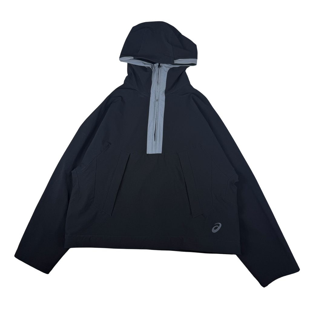 Kiko Kostadinov x ASICS SS19 Poncho Detachable Hooded Jacket Black (Size M)