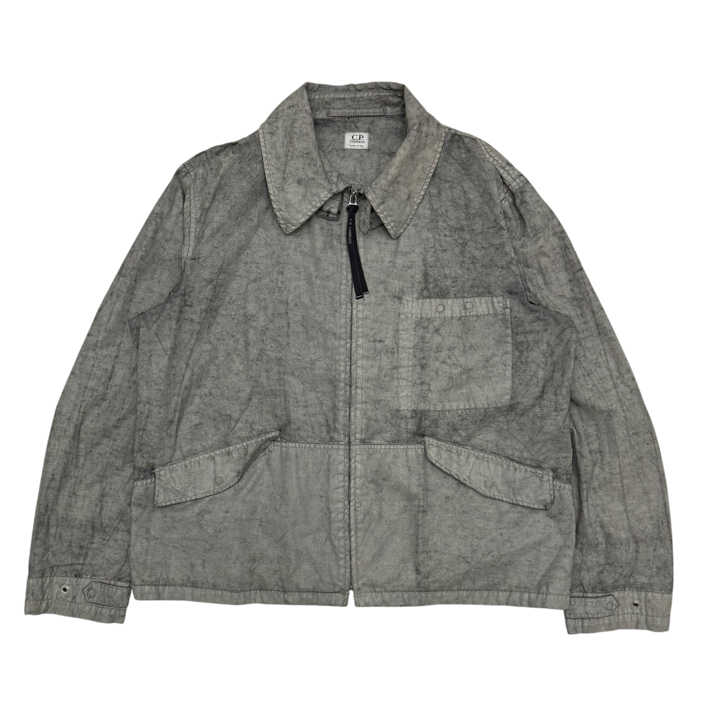 C.P. Company SS03 Spalmatura (Coated) Pigmented Field Jacket Grey (fits XL)