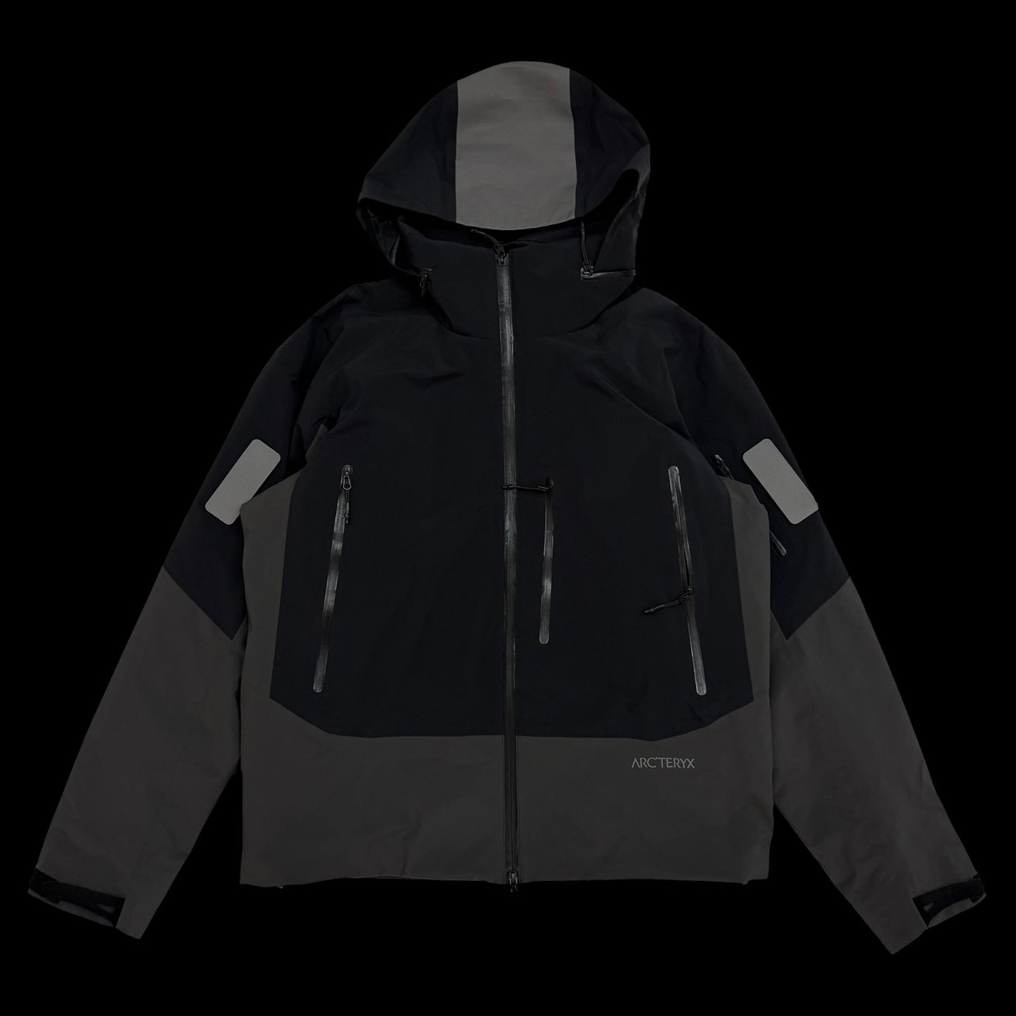 Arc'teryx System A Gen 2 Axis Insulated Gore-Tex Jacket Black / Grey (Size L)