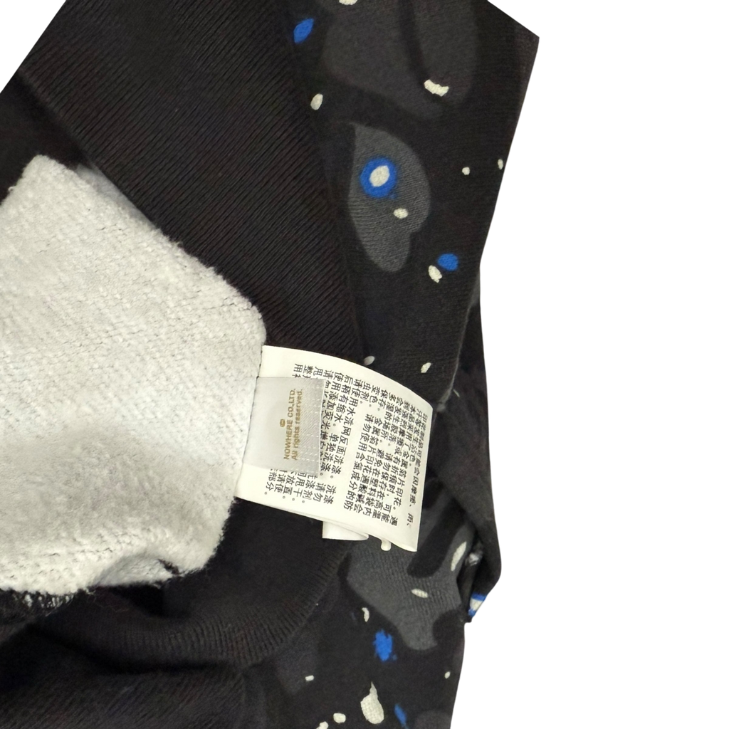 BAPE (A Bathing Ape) Space Camo Shark Hoodie Black/Grey (Fits XL)