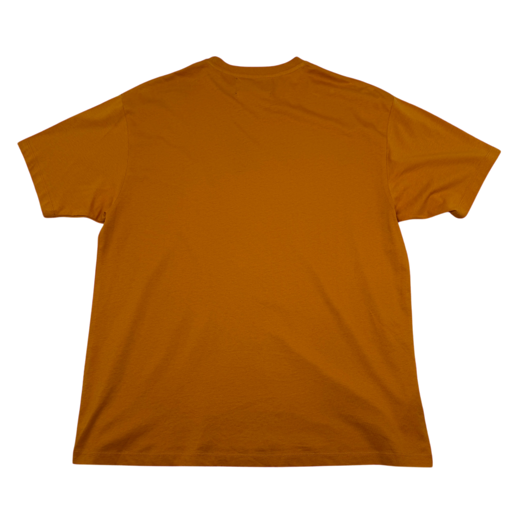 Fred Perry x Raf Simons Tape Detail T-Shirt Golden Orange (Fits M-L)