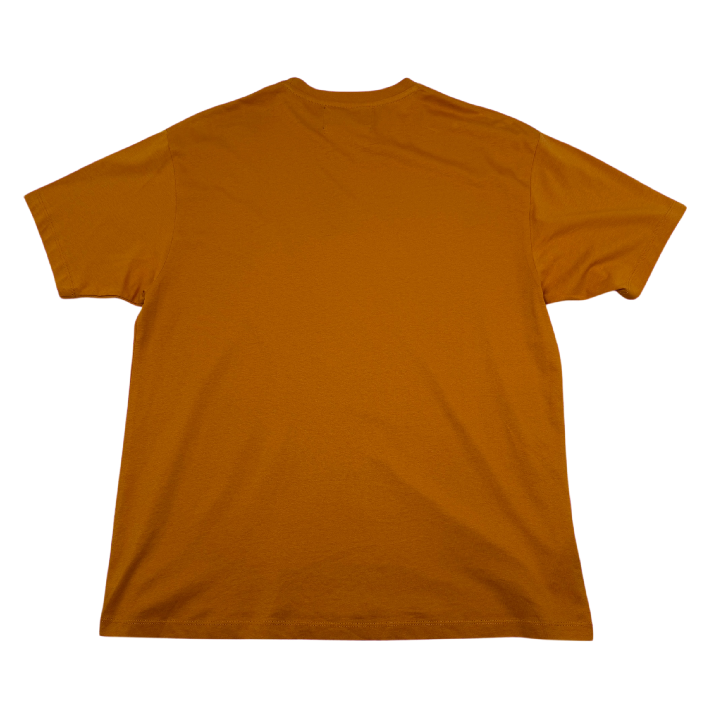Fred Perry x Raf Simons Tape Detail T-Shirt Golden Orange (Fits M-L)