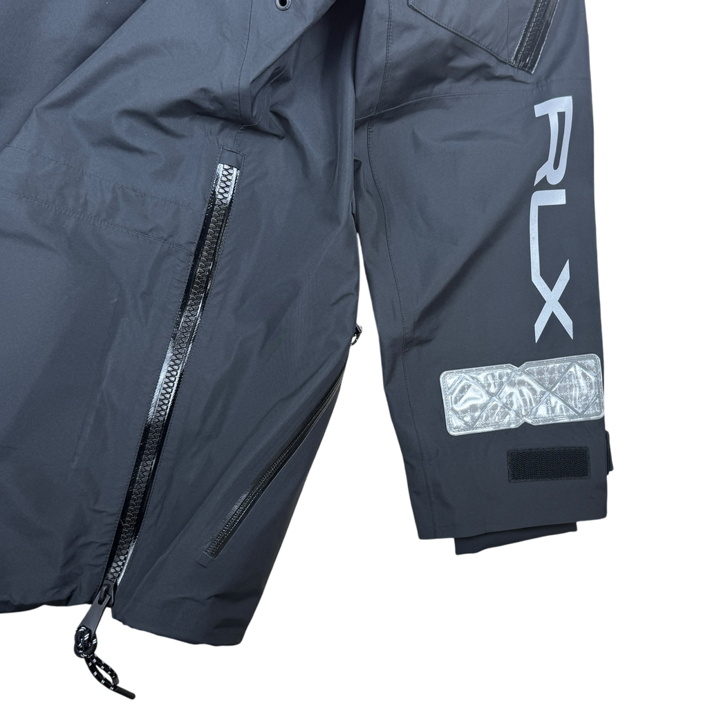 RLX Ralph Lauren Patterson Pullover Technical Jacket Black (Size L)