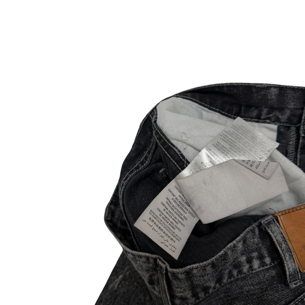 Gucci Washed Black Slim Fit Jeans (Size 32”)