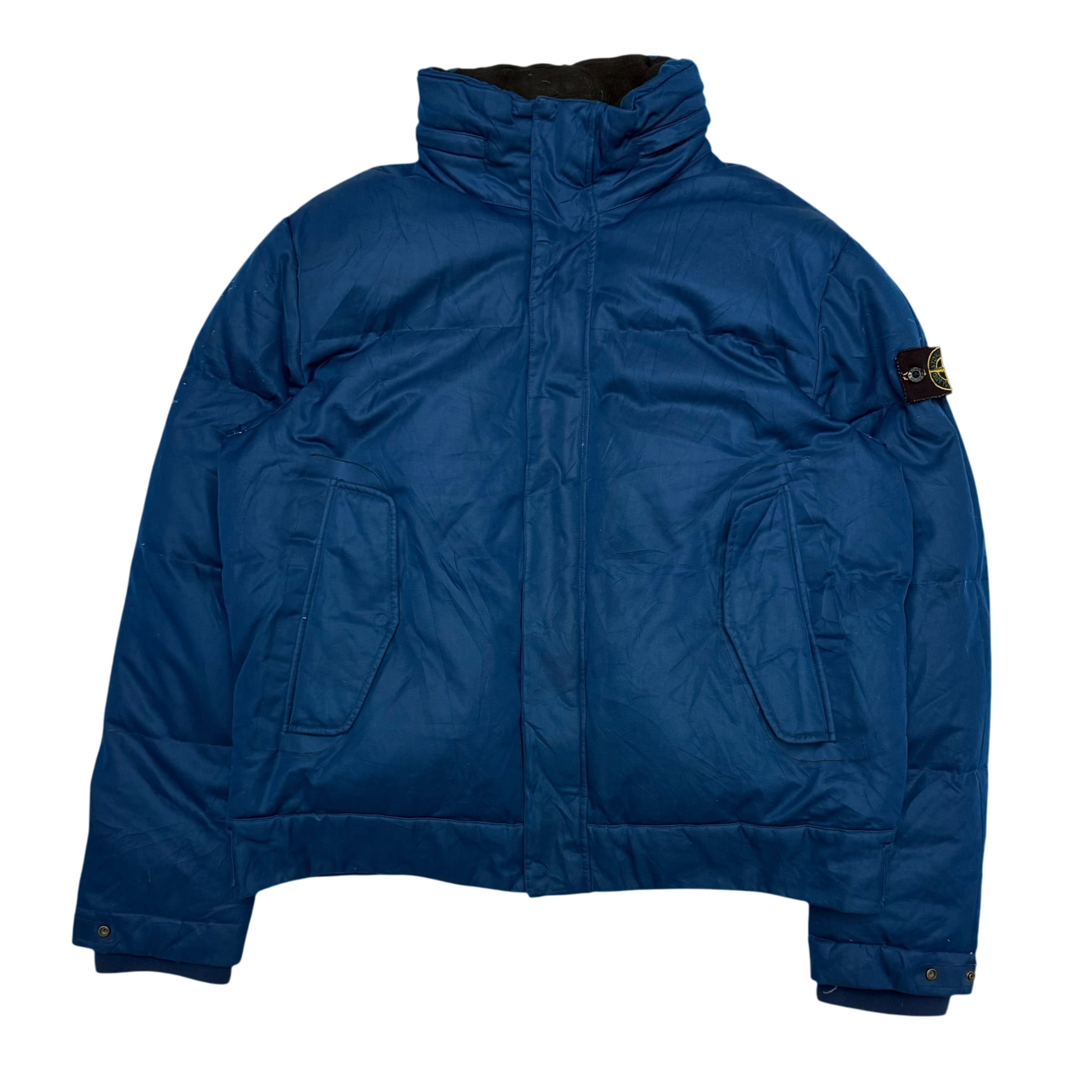 Stone Island AW 2009 Weatherproof Goose Down Jacket Blue (Size XXL)