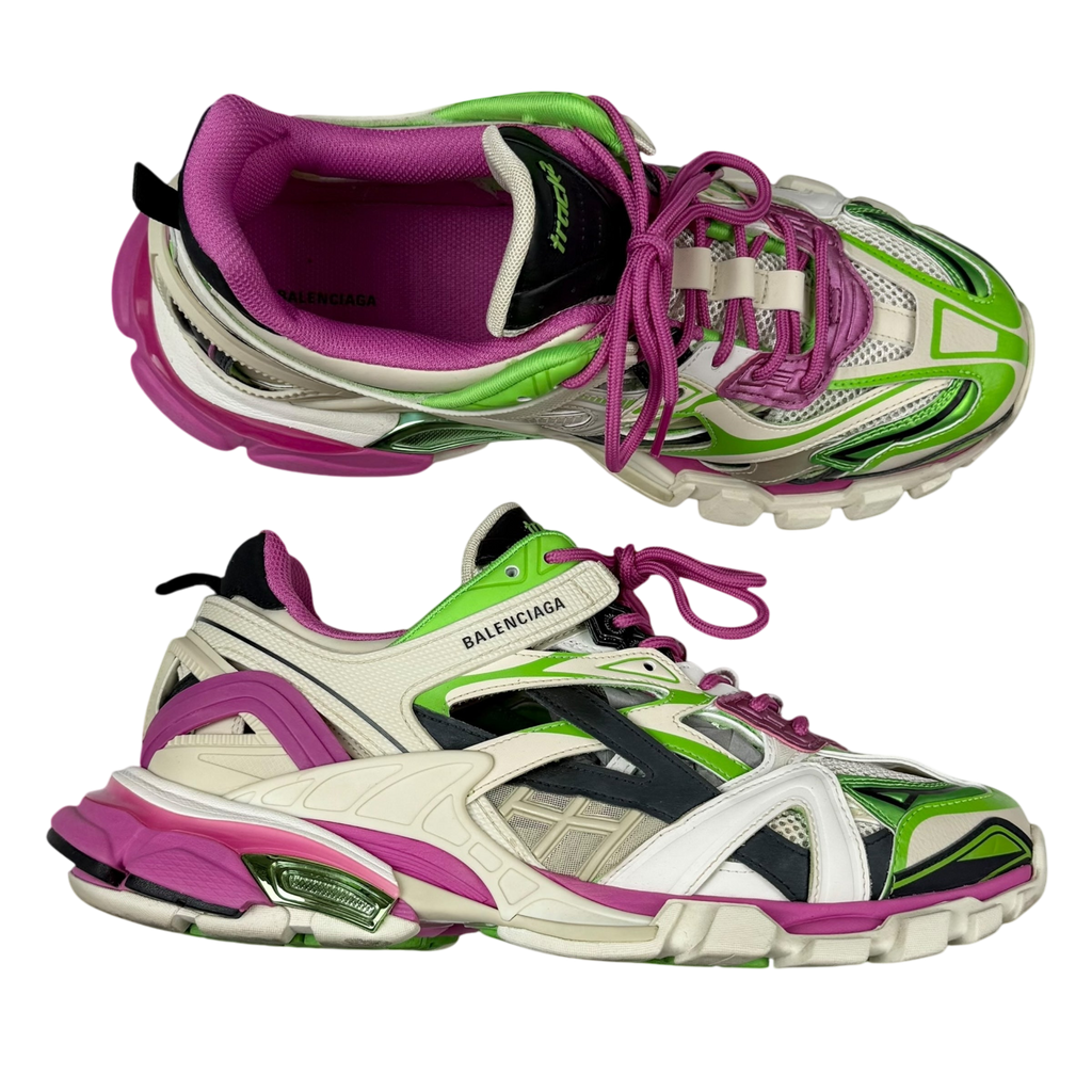 Balenciaga 2021 Track.2 Trainer Pink / Green (US11/UK10/EU44)