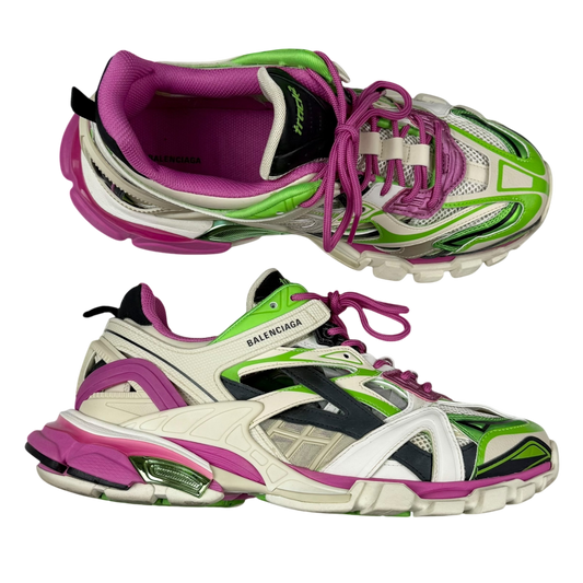 Balenciaga 2021 Track.2 Trainer Pink / Green (US11/UK10/EU44)