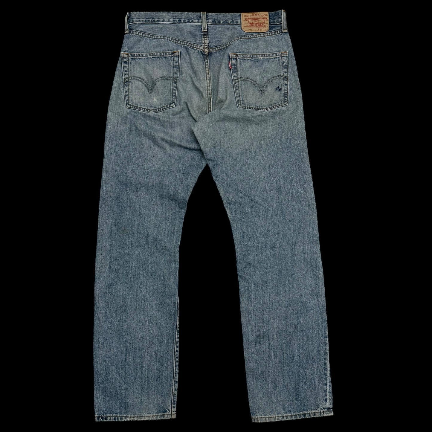 Levi’s Vintage 501 Custom Boro Stitched Patchwork Jeans (Size 34”)