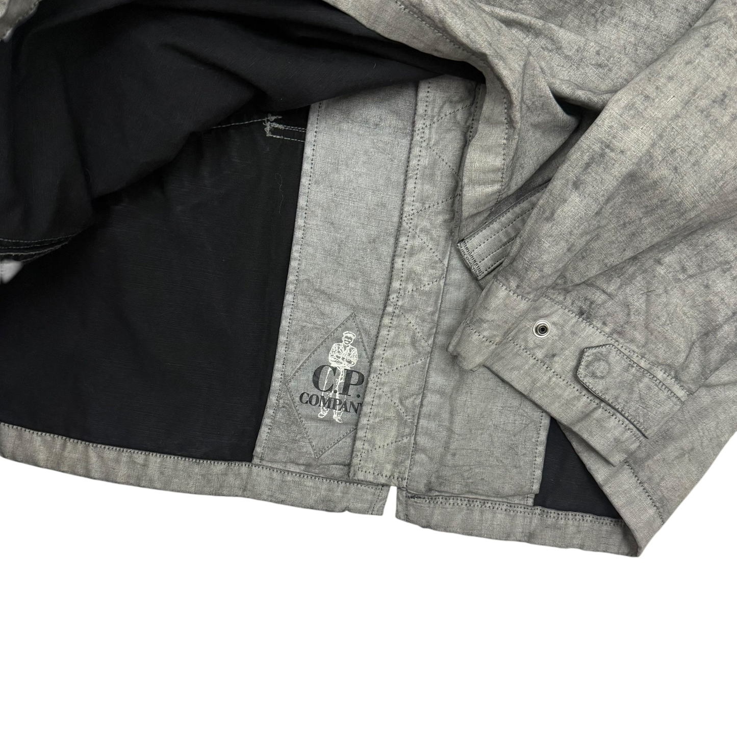 C.P. Company SS03 Spalmatura (Coated) Pigmented Field Jacket Grey (fits XL)