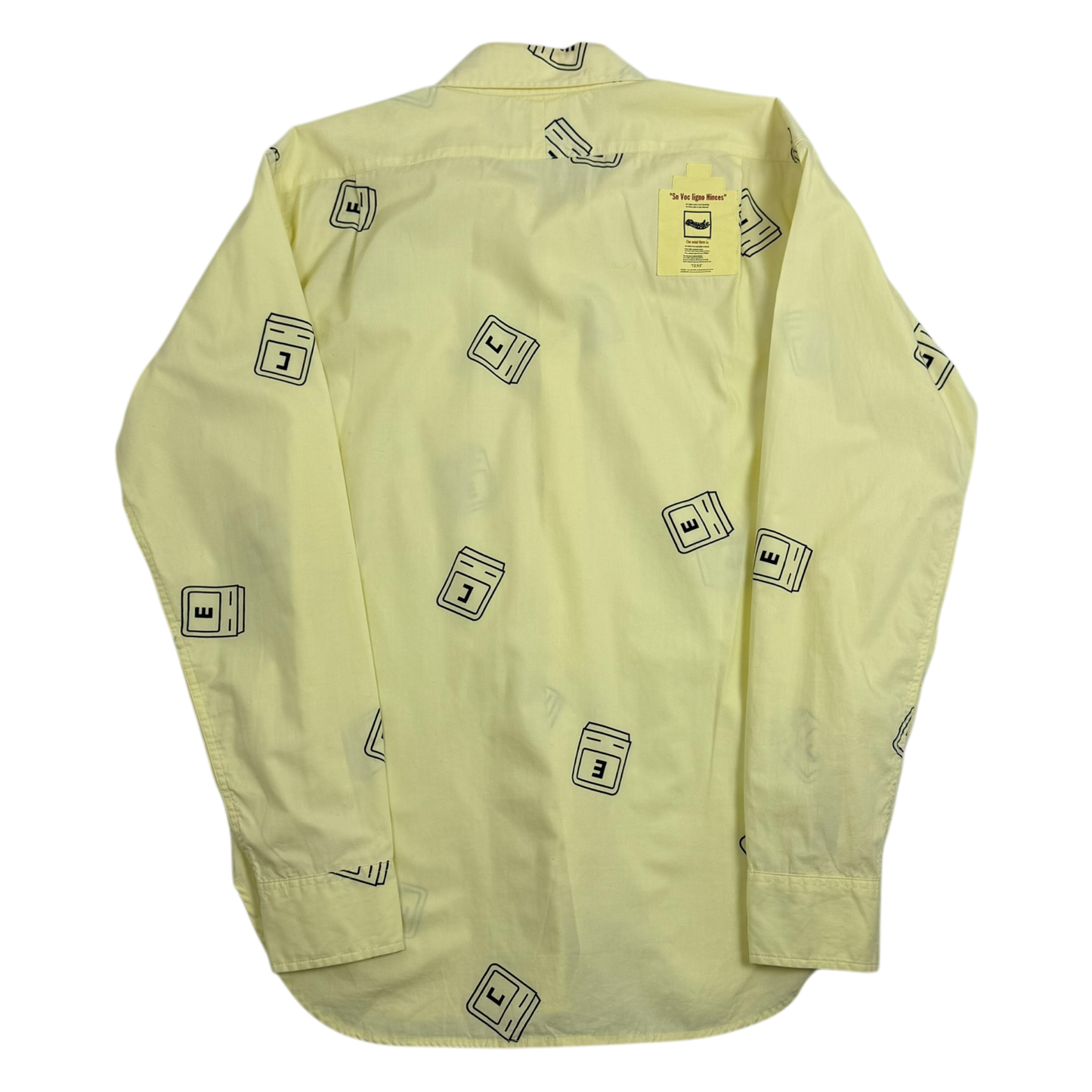 Cav Empt Graphic Block Shirt Yellow (Fits S-M)