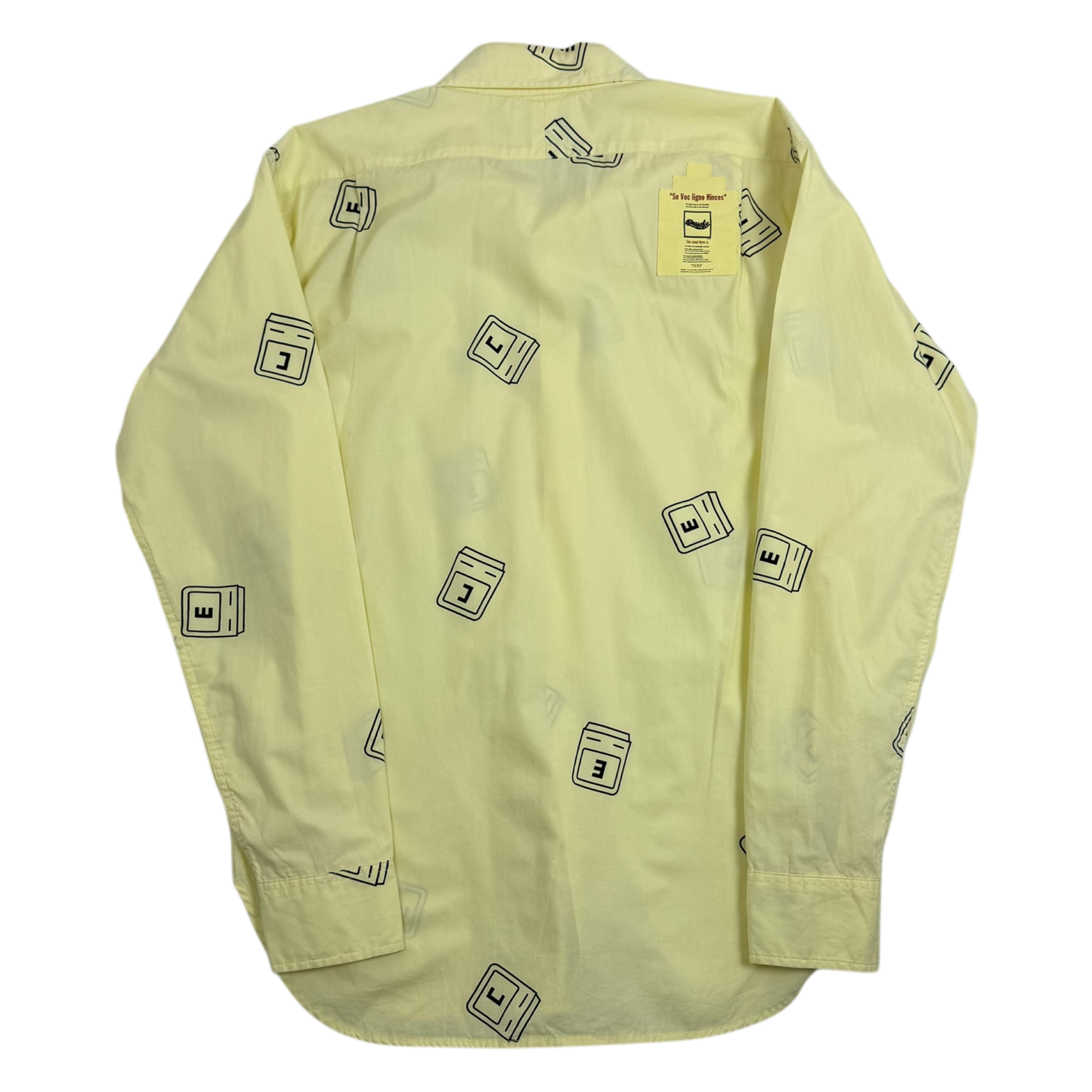 Cav Empt Graphic Block Shirt Yellow (Fits S-M)