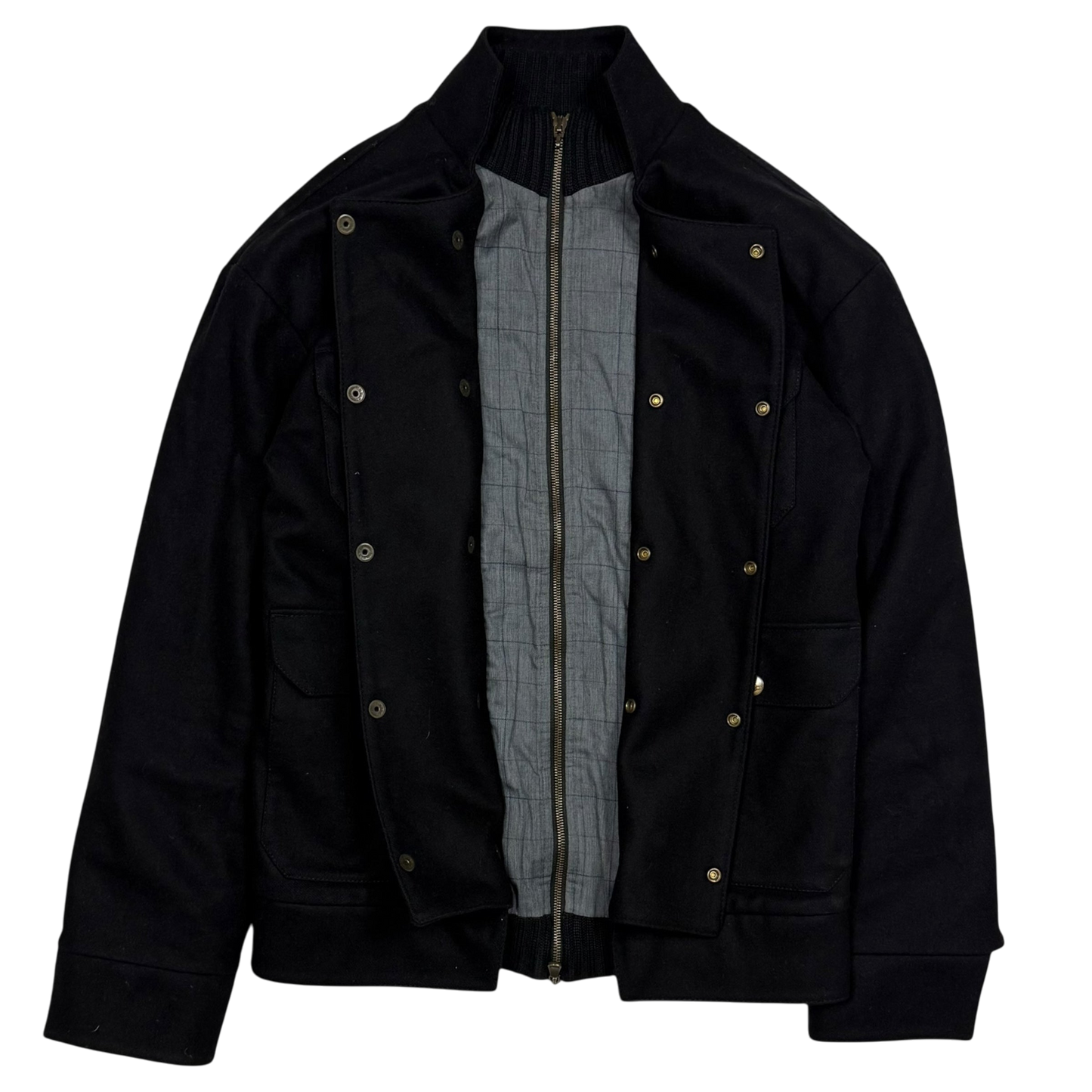 Vivienne Westwood Man 00s Button-Detailed Wool Utility Jacket (Fits M–L)