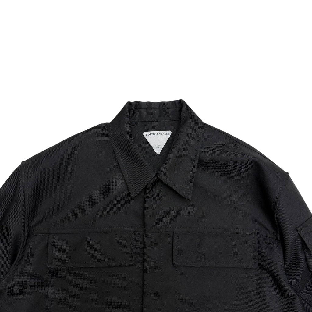 Bottega Veneta FW22 Over-Shirt /Jacket Black (fits L-XL)