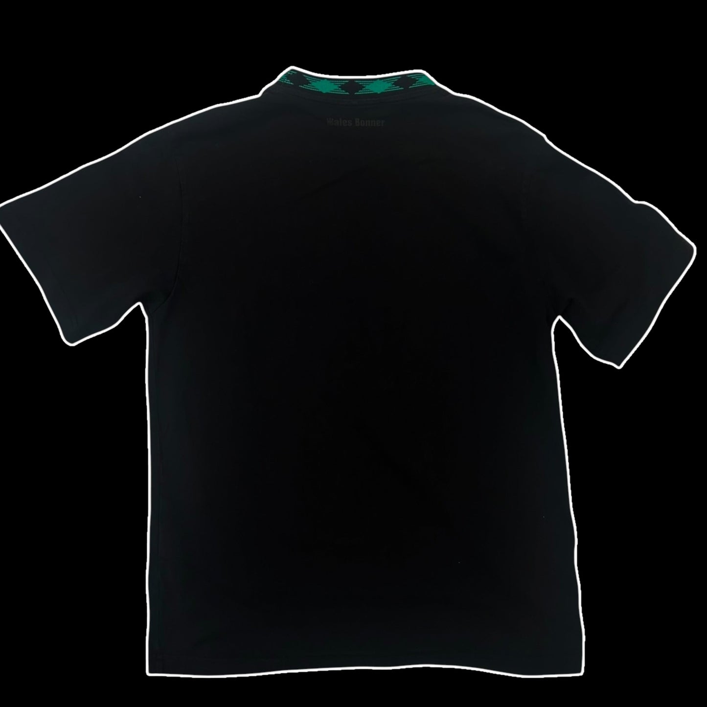 Wales Bonner Original Embroidered Logo T-shirt Black (Size M)