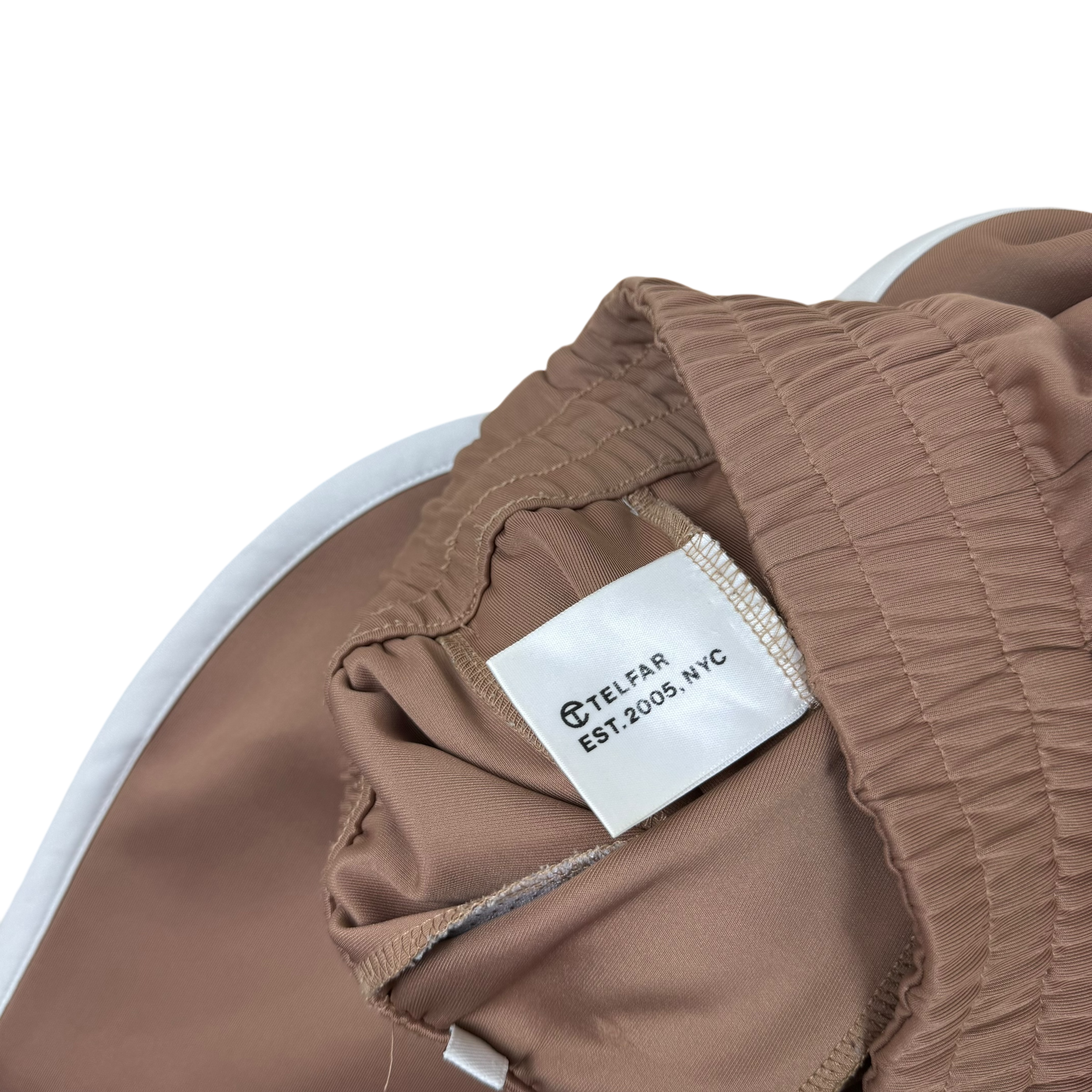 Telfar FW21 Liberia Thigh-hole Track Pants Sand (Size S Womens)