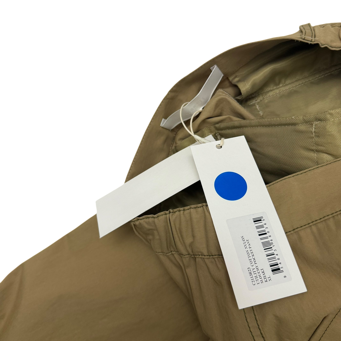 Dion Lee SS24 Straight-Leg Cargo Trousers Brown (Size XL)