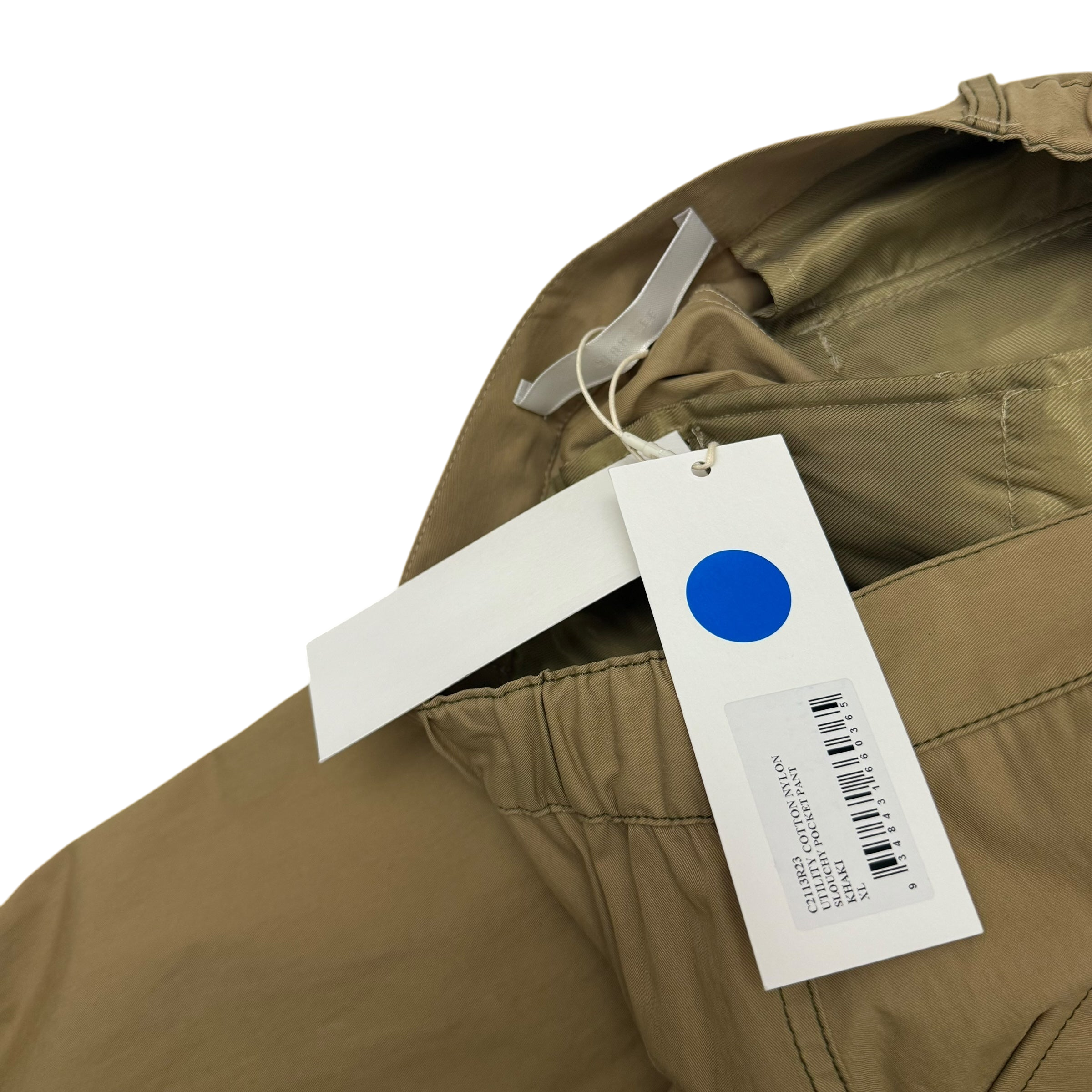 Dion Lee SS24 Straight-Leg Cargo Trousers Brown (Size XL)