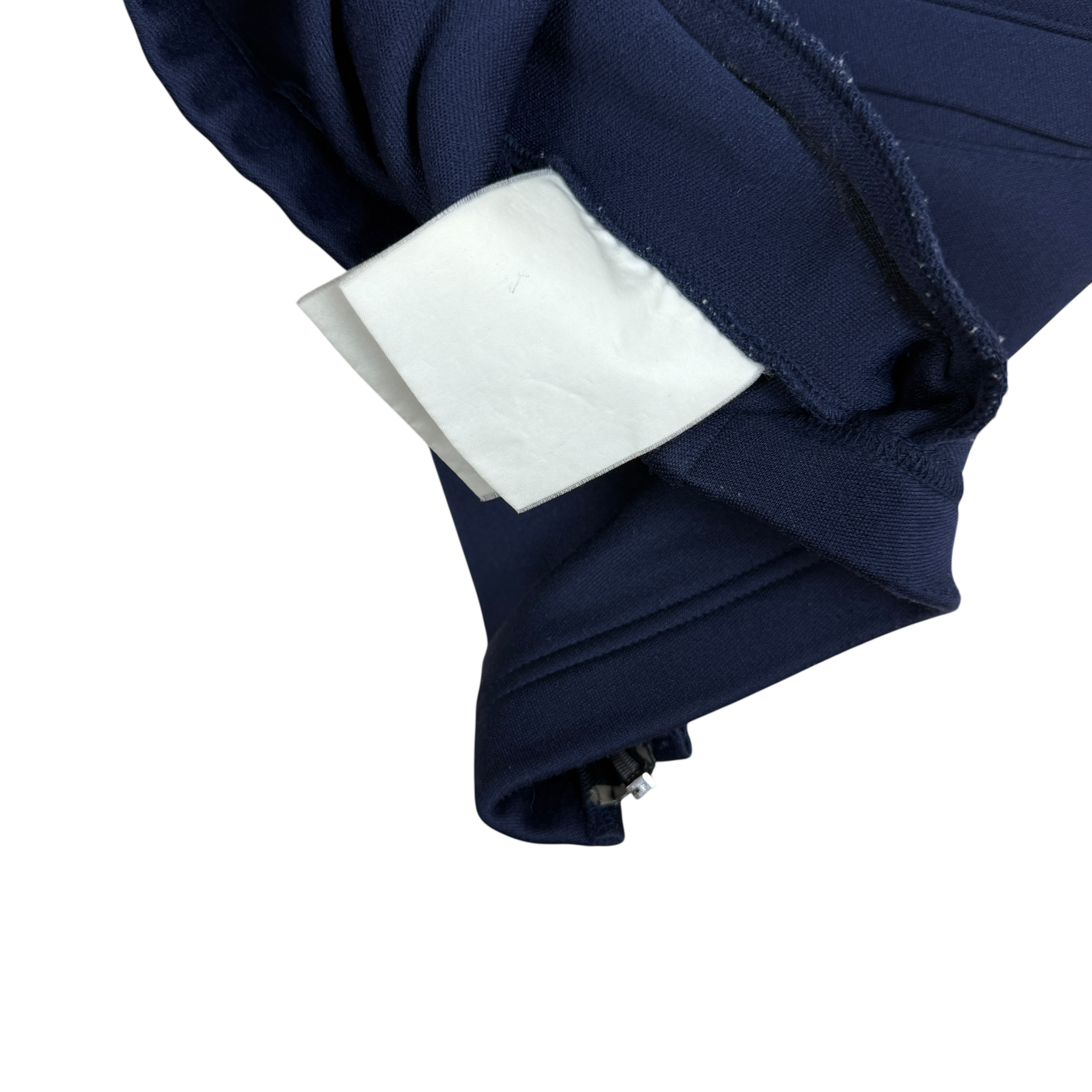 Comme Des Garçons Homme Plus 2004 ‘Permission Stop’ Track Jacket Navy/Cream (Fits S-M)