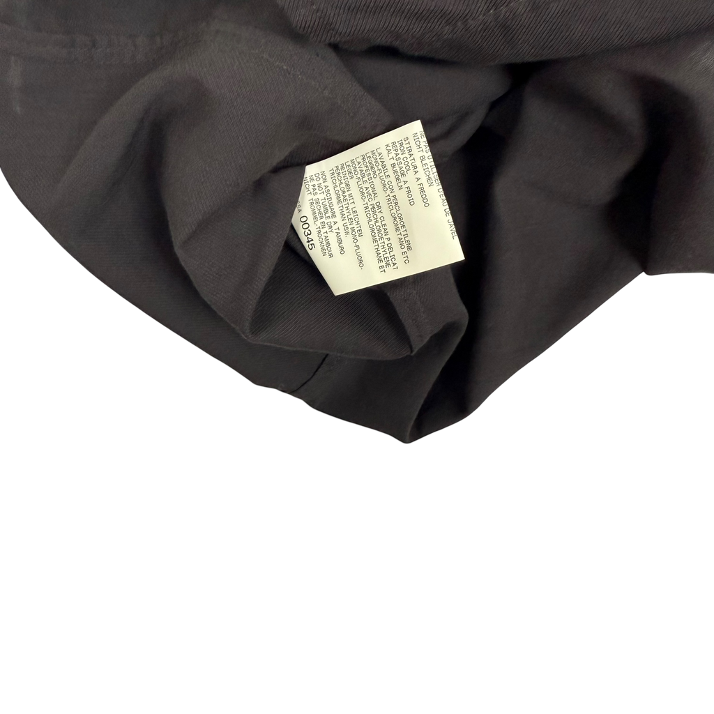 Marithe Francois Girbaud 00s Cut-Out Button-Up Shirt Brown (Fits S-M)