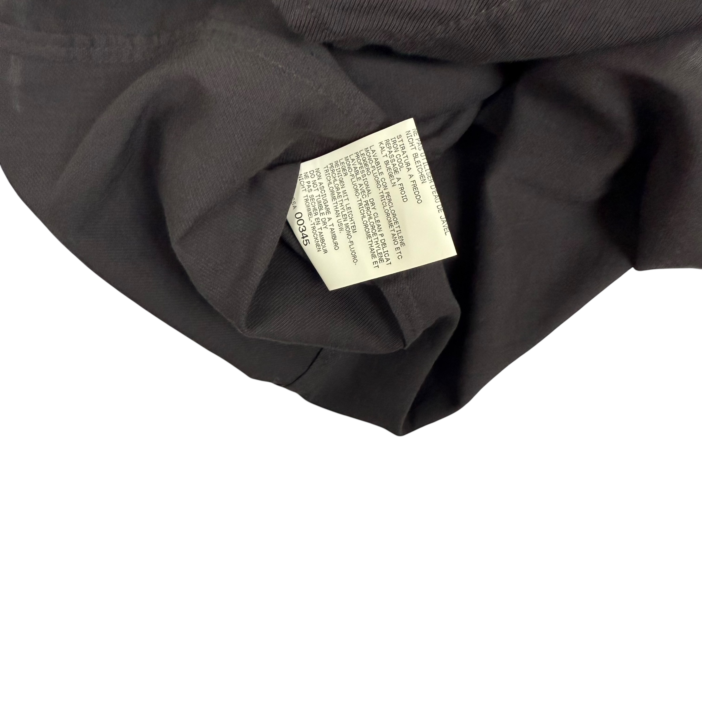 Marithe Francois Girbaud 00s Cut-Out Button-Up Shirt Brown (Fits S-M)