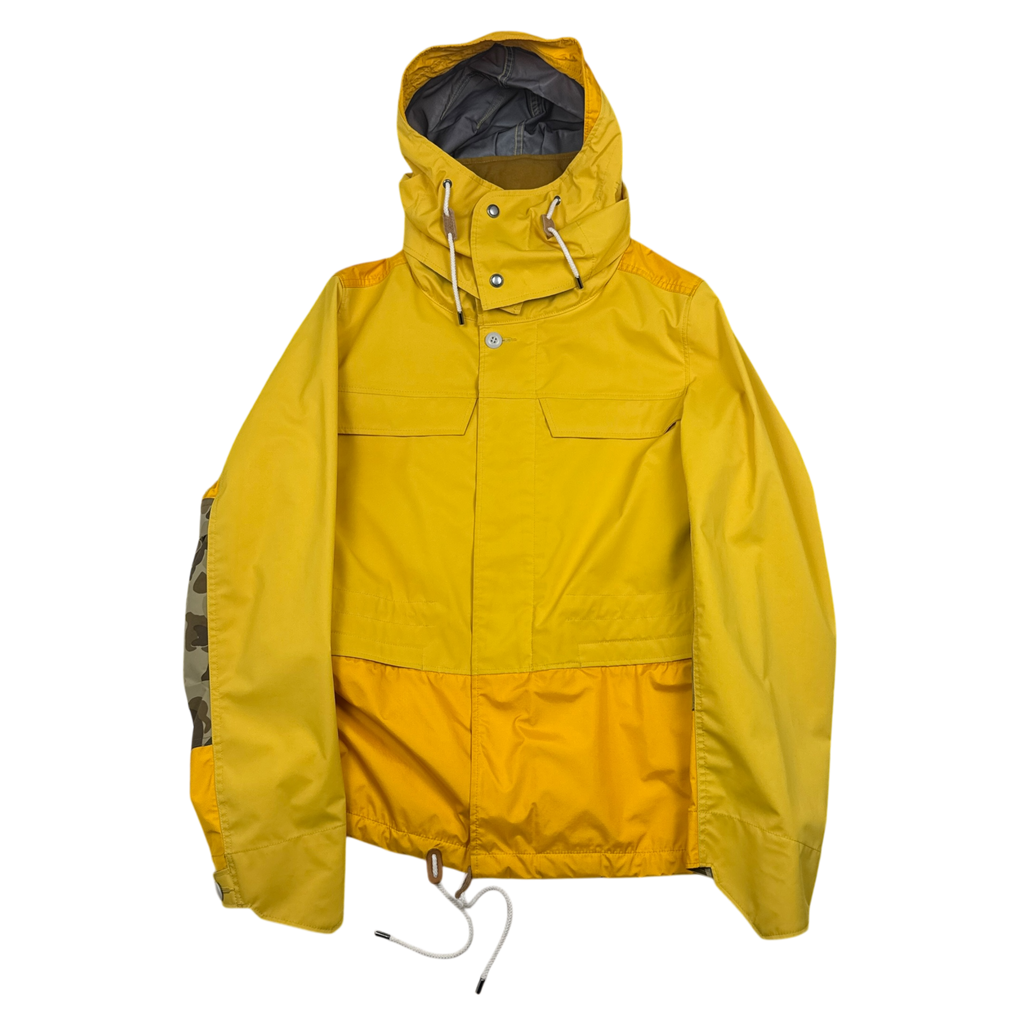 Junya Wantanabe MAN Comme Des Garçons AD2018 Mountain Jacket (With Bag) Yellow/Camo (Fits M-L)