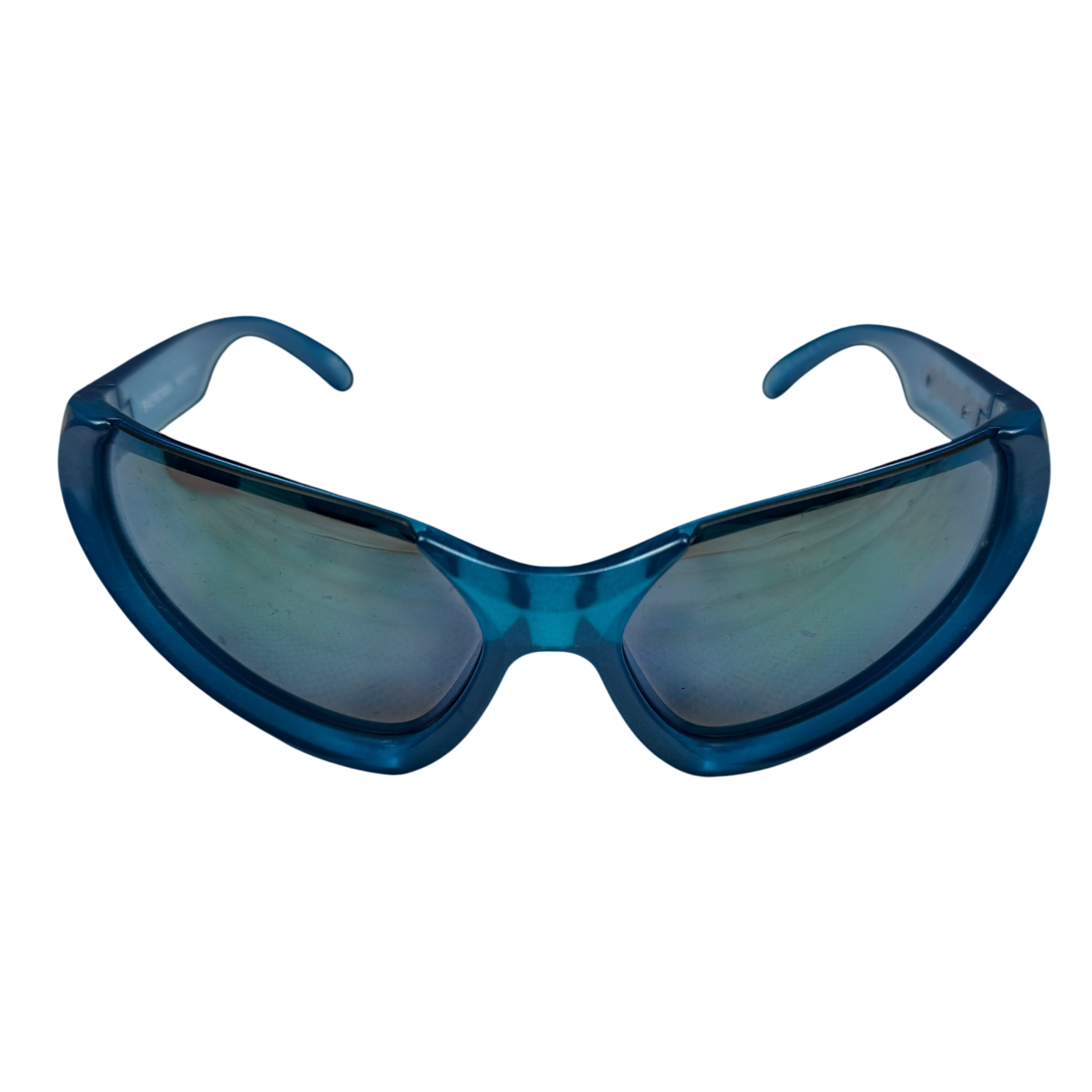 Balenciaga Xpander Cat-Eye Frame Sunglasses Light Blue