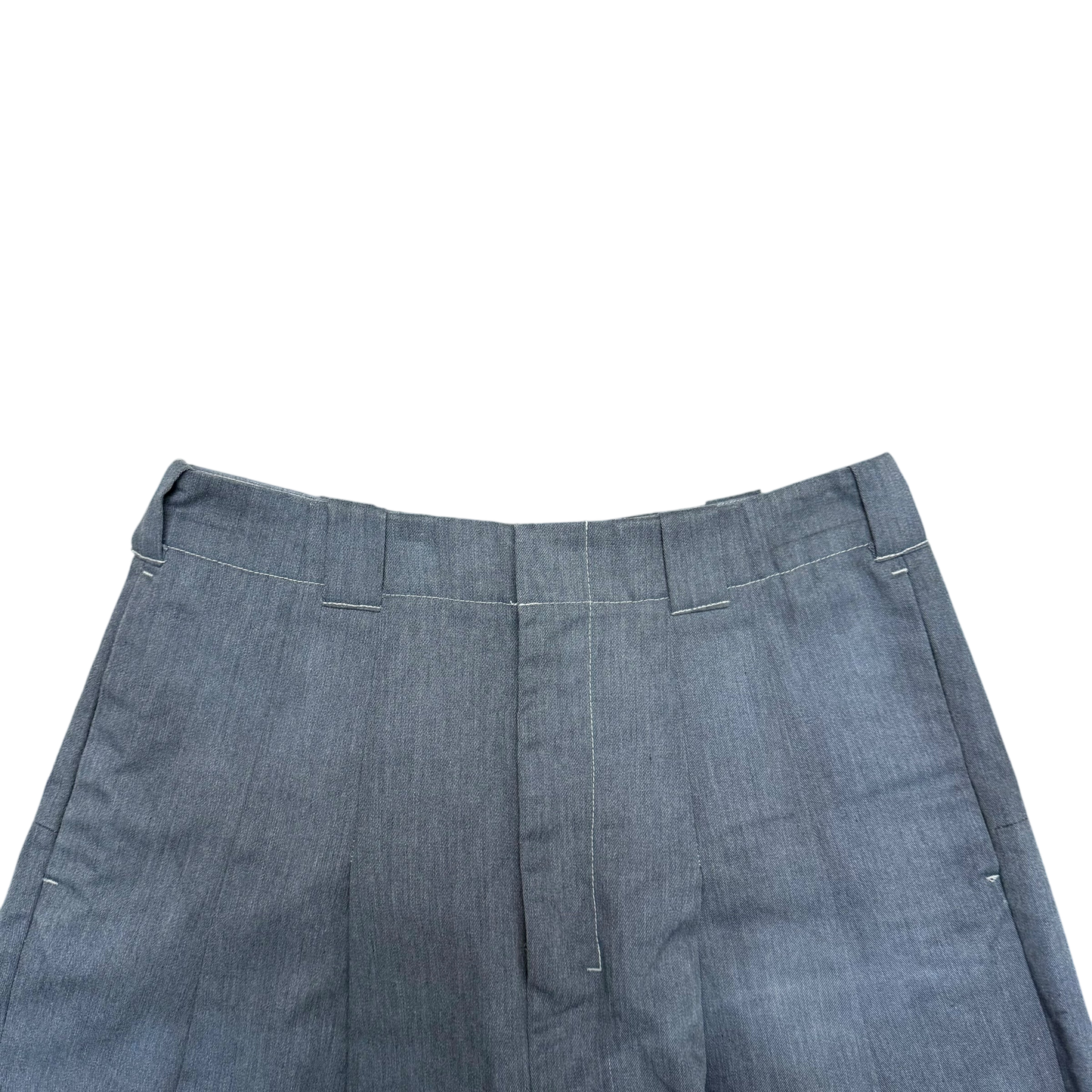 Shinya Kozuka x Dickies Overdyed Blue Pleated Pants (Size M)