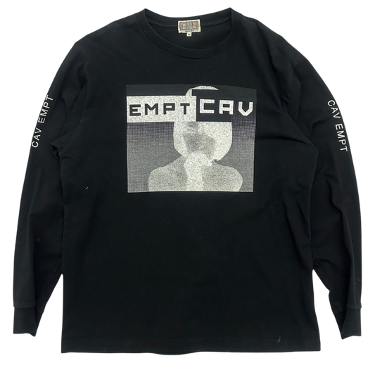 2015 Cav Empt ‘Empt Cav’ Long Sleeve Shirt Black (Size XL)