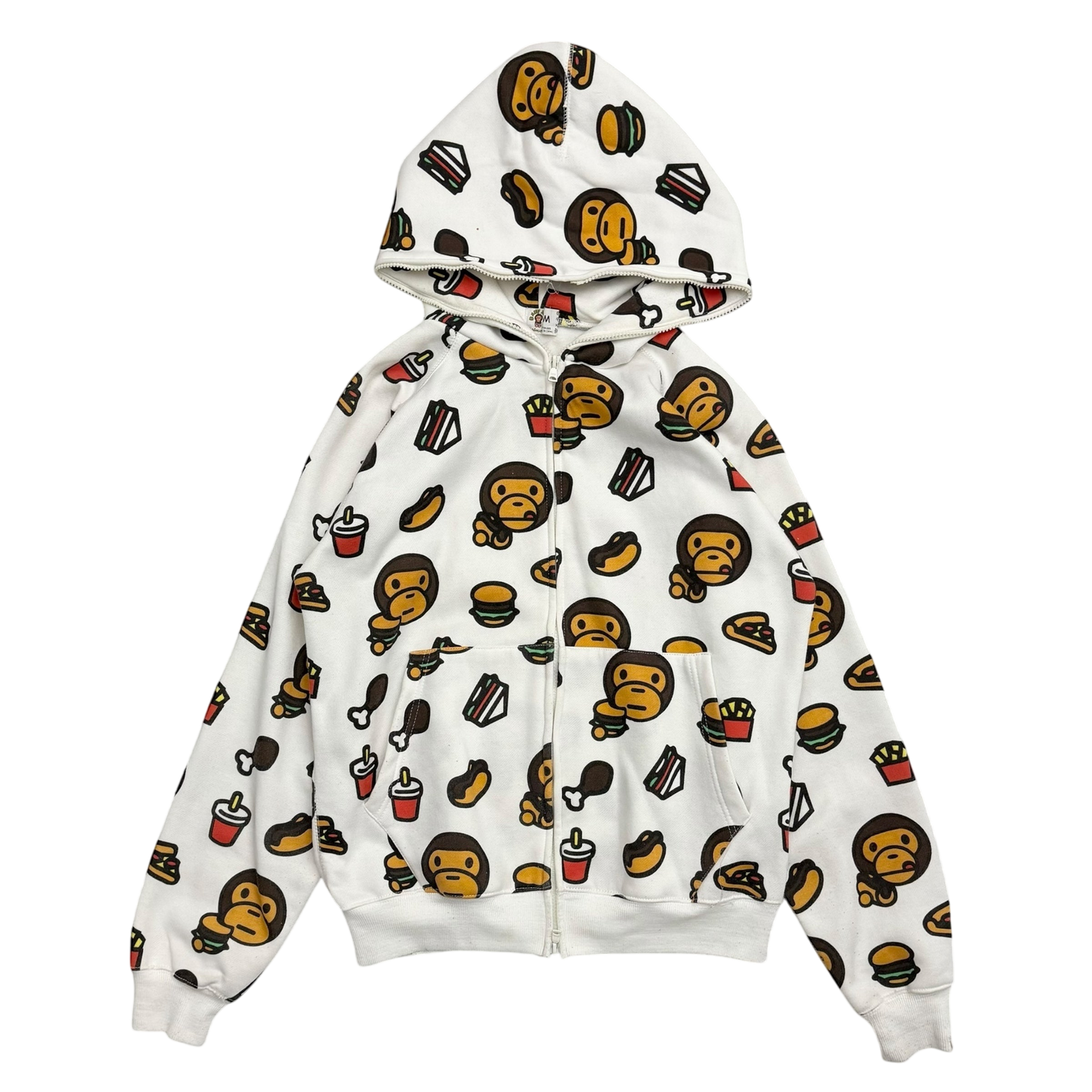 Baby Milo 2006 Junk Food Hoodie White (Fits S-M)