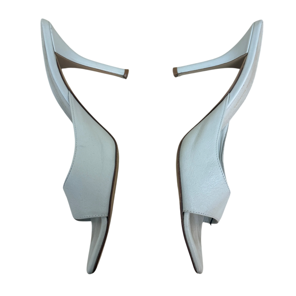 Gia X Pernille Teisbaek Perni 04 Leather Heels Shell (Size EU37.5)
