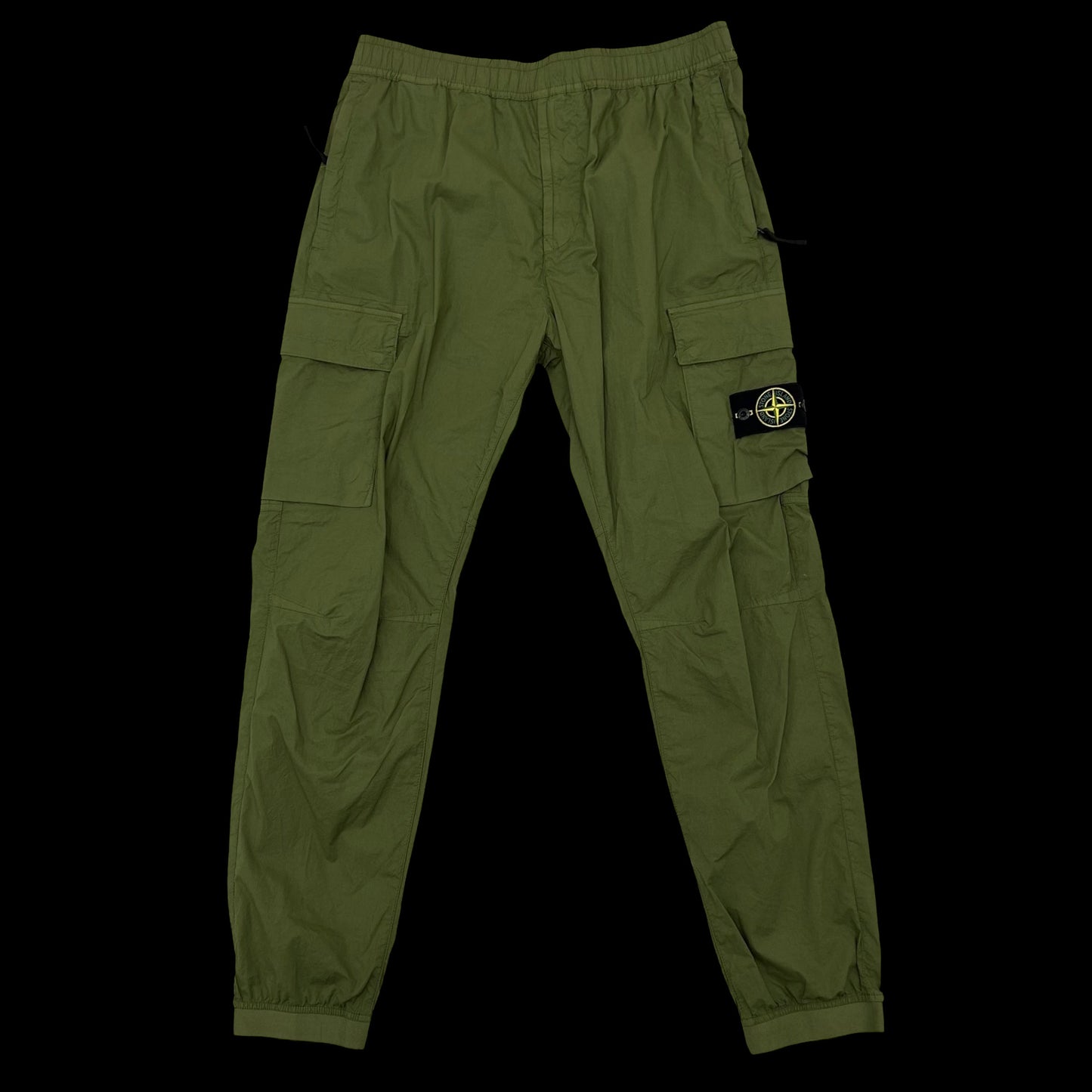 Stone Island RE-T Cargo Pants Olive Green (Size 36”)