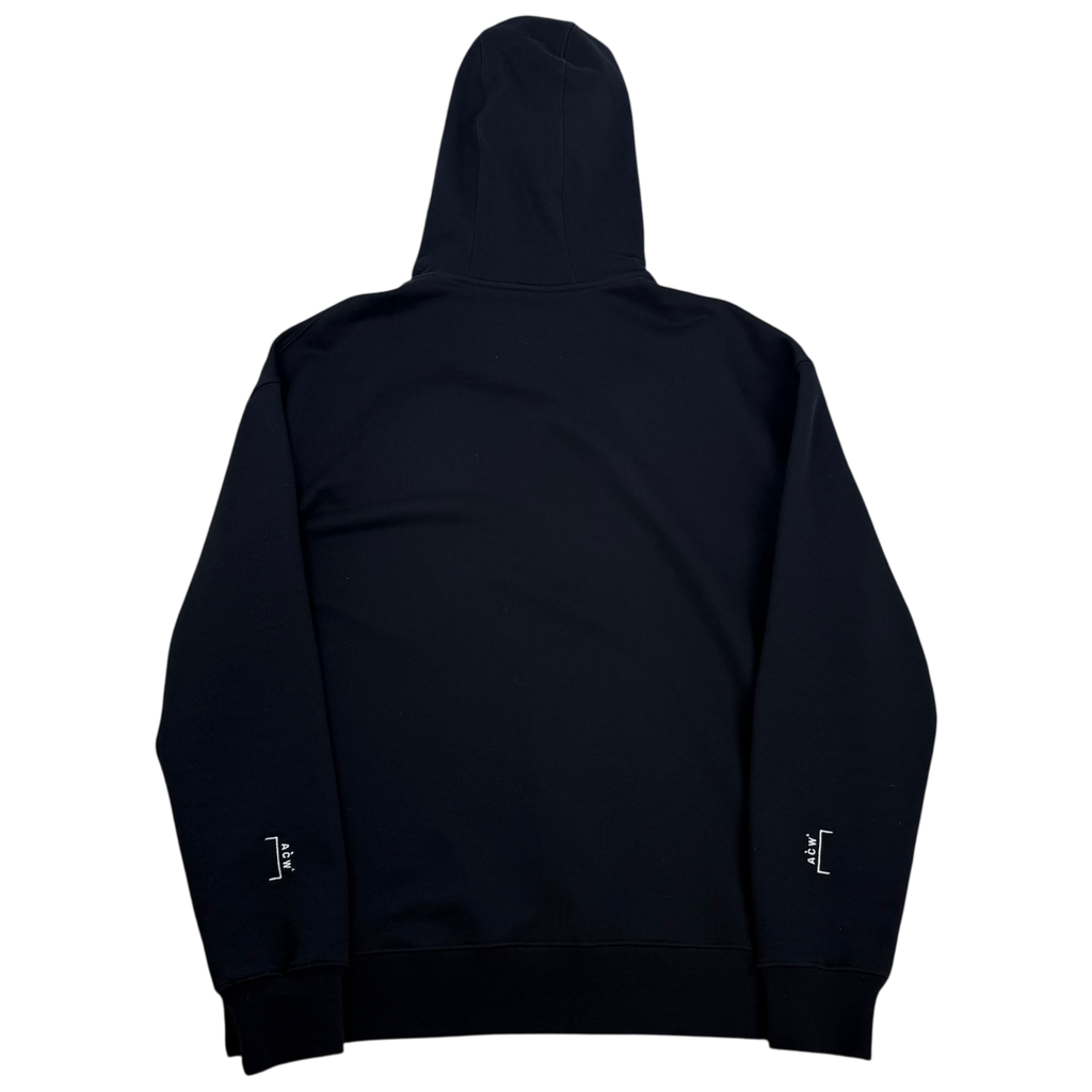 A-COLD-WALL* (ACW) Essential Logo Printed Hoodie Black (Fits M-L)