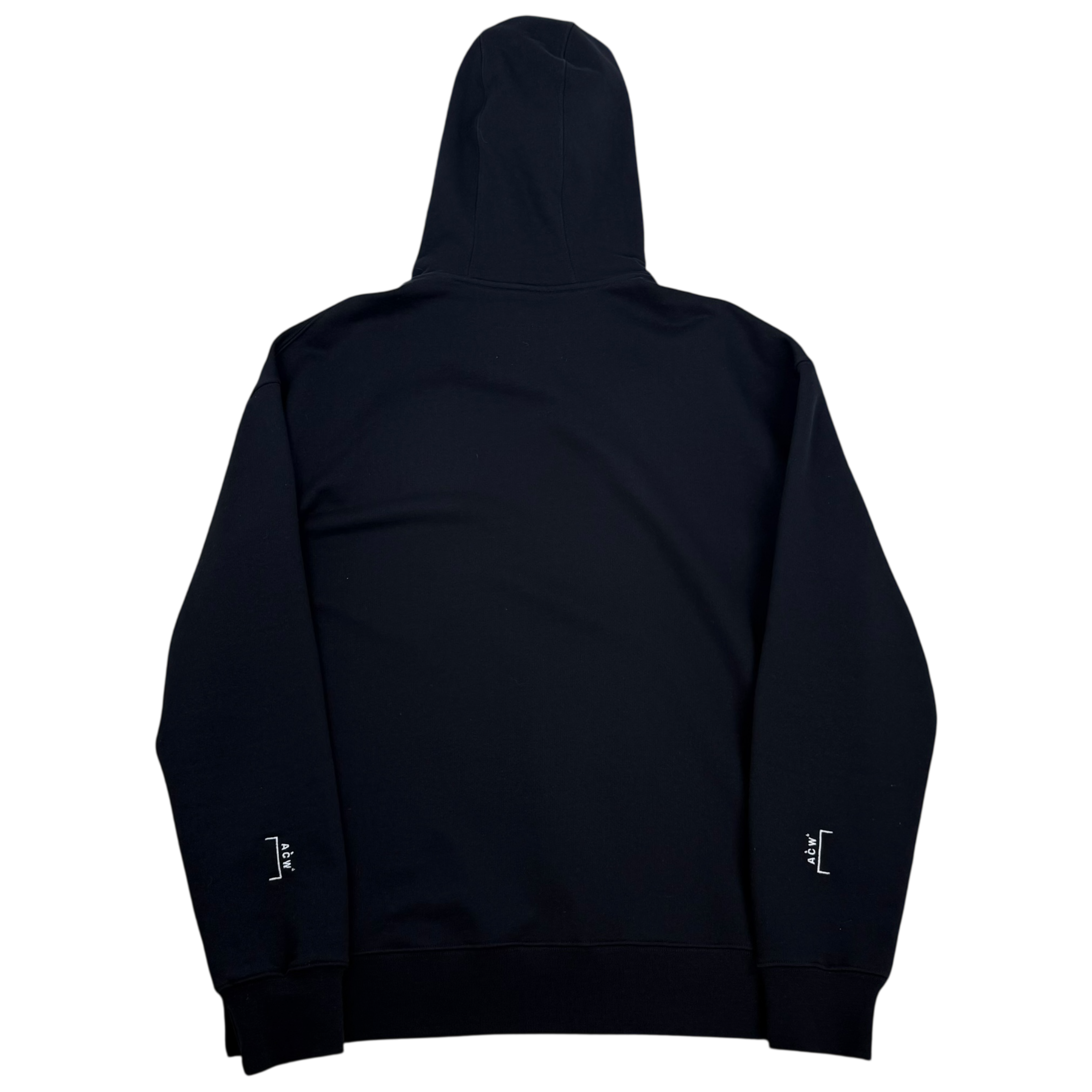 A-COLD-WALL* (ACW) Essential Logo Printed Hoodie Black (Fits M-L)