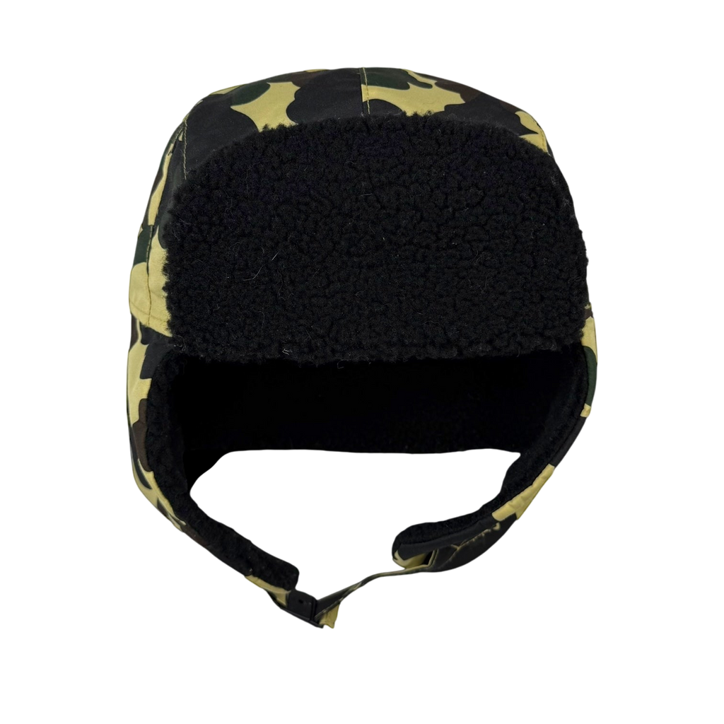 Bape(A Bathing Ape) 1st Camo Boa Trooper Cap Yellow