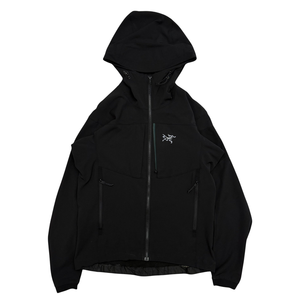 Arc'teryx Gamma MX Hooded Softshell Jacket Black (Size M)