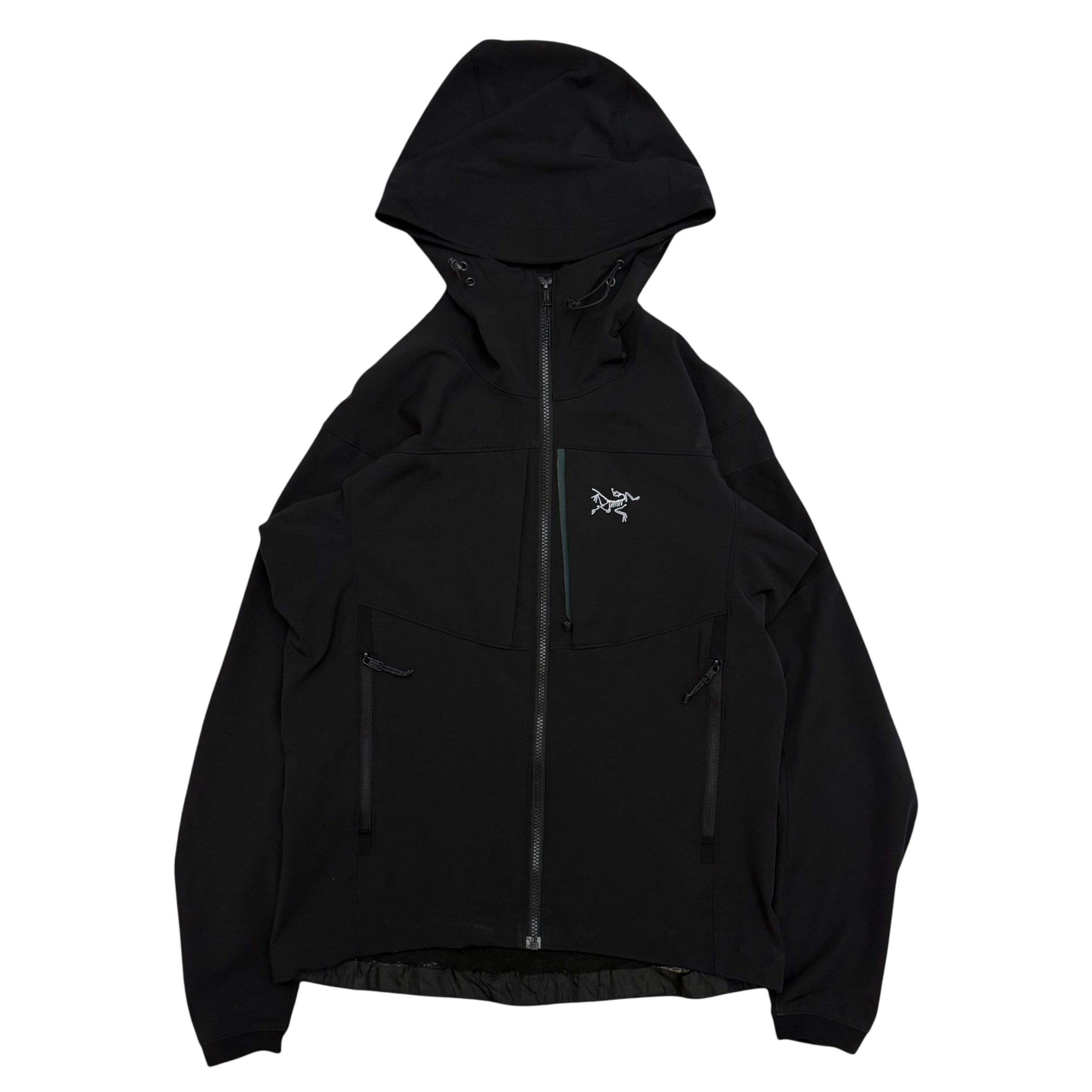 Arc'teryx Gamma MX Hooded Softshell Jacket Black (Size M)